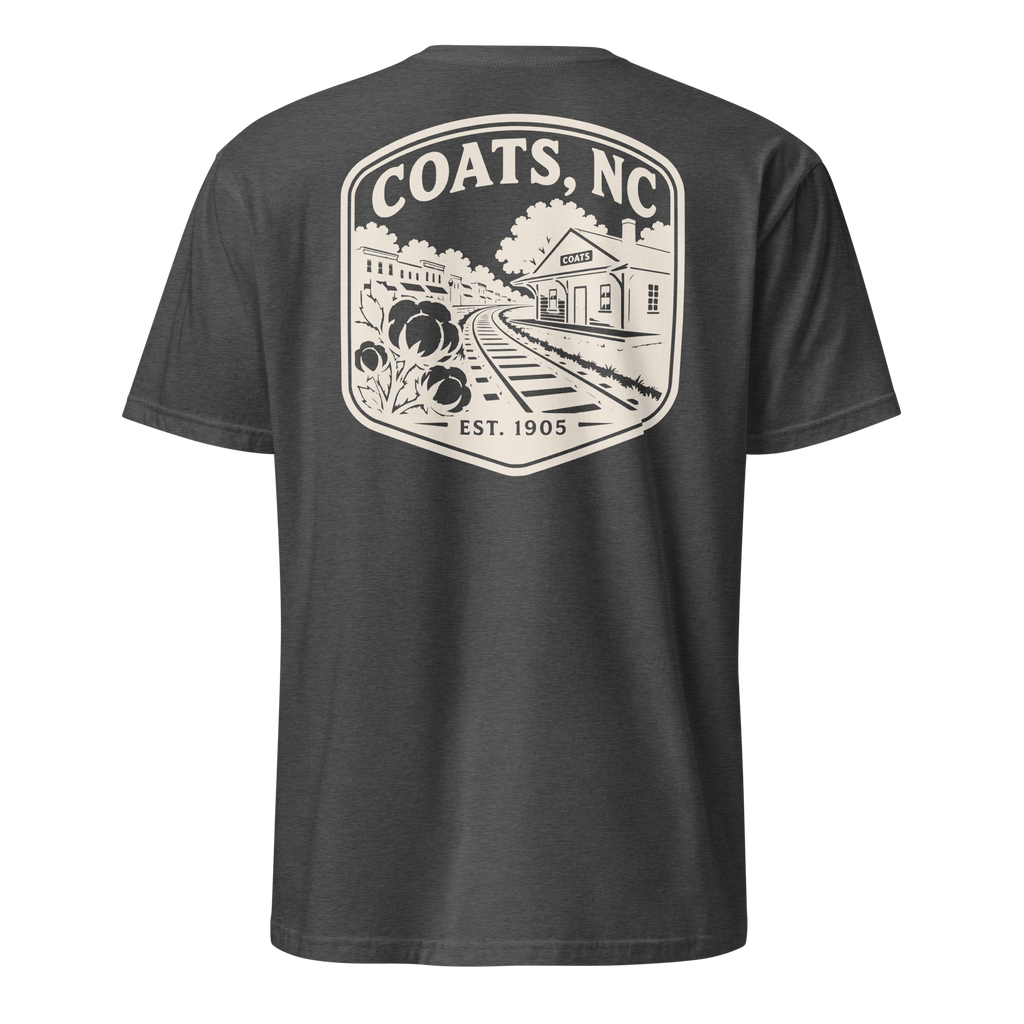 Coats, NC - RR/Cotton Town - Unisex T-Shirt