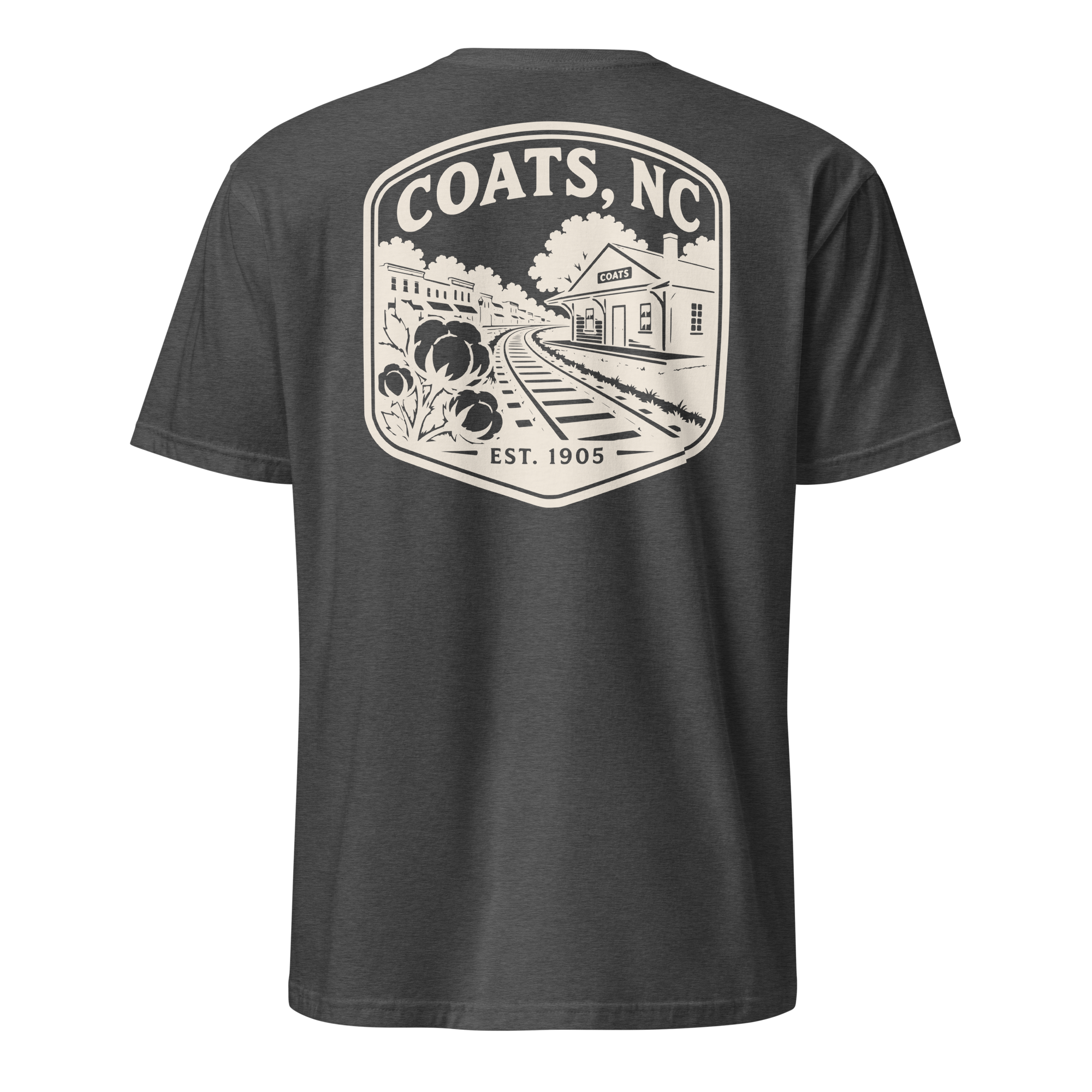 Coats, NC - RR/Cotton Town - Unisex T-Shirt