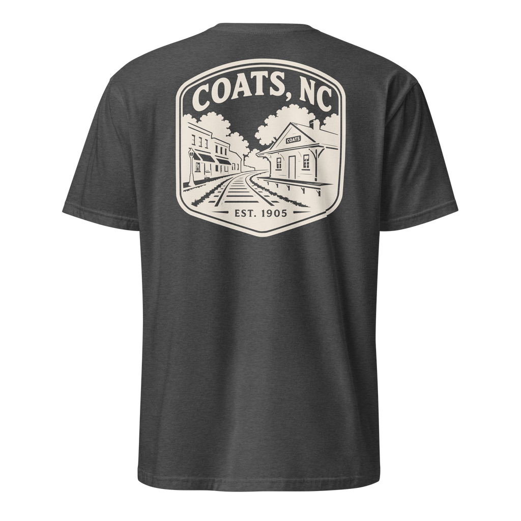 Coats, NC - Railroad Town - Unisex T-Shirt