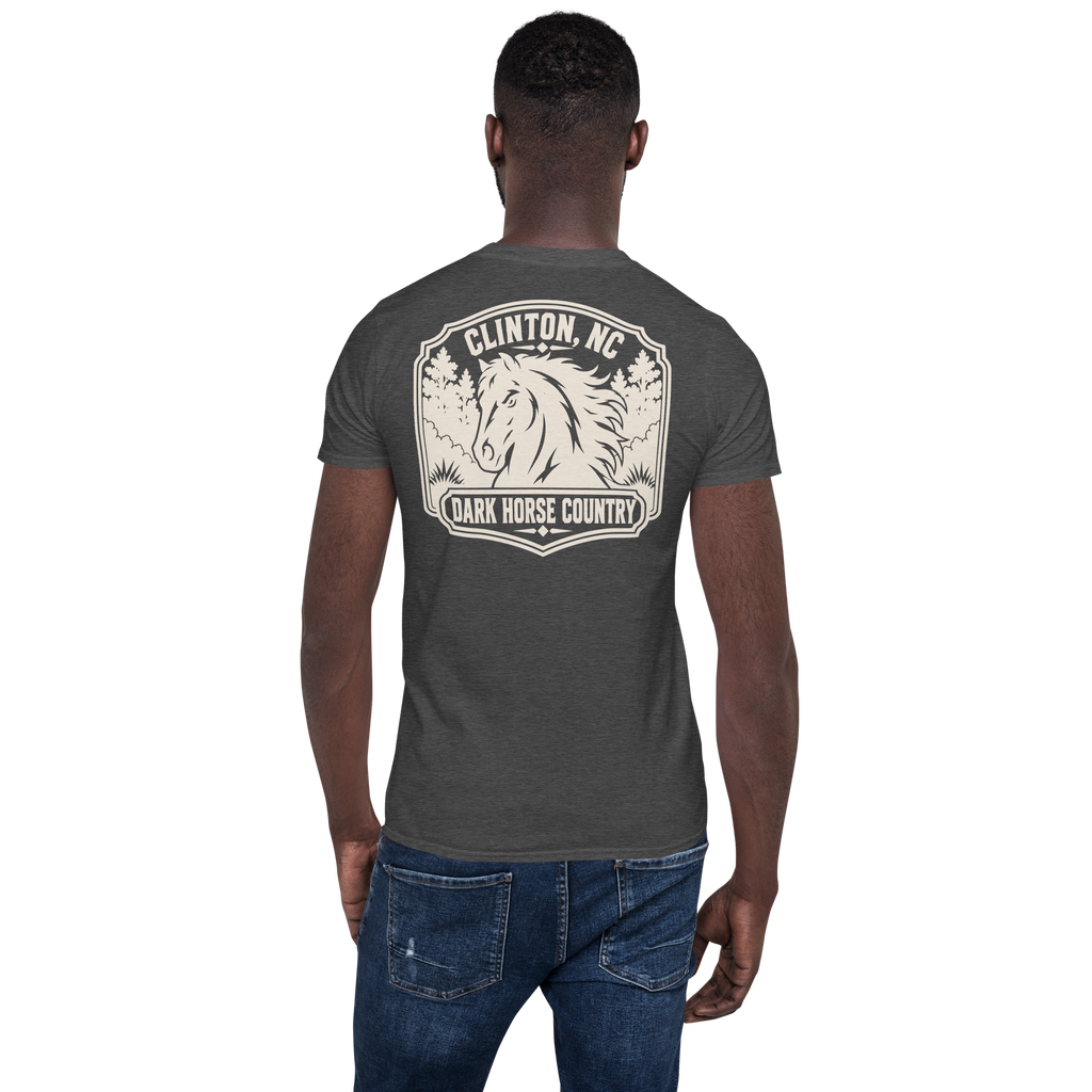 Clinton, NC - Dark Horse Country - Unisex T-Shirt