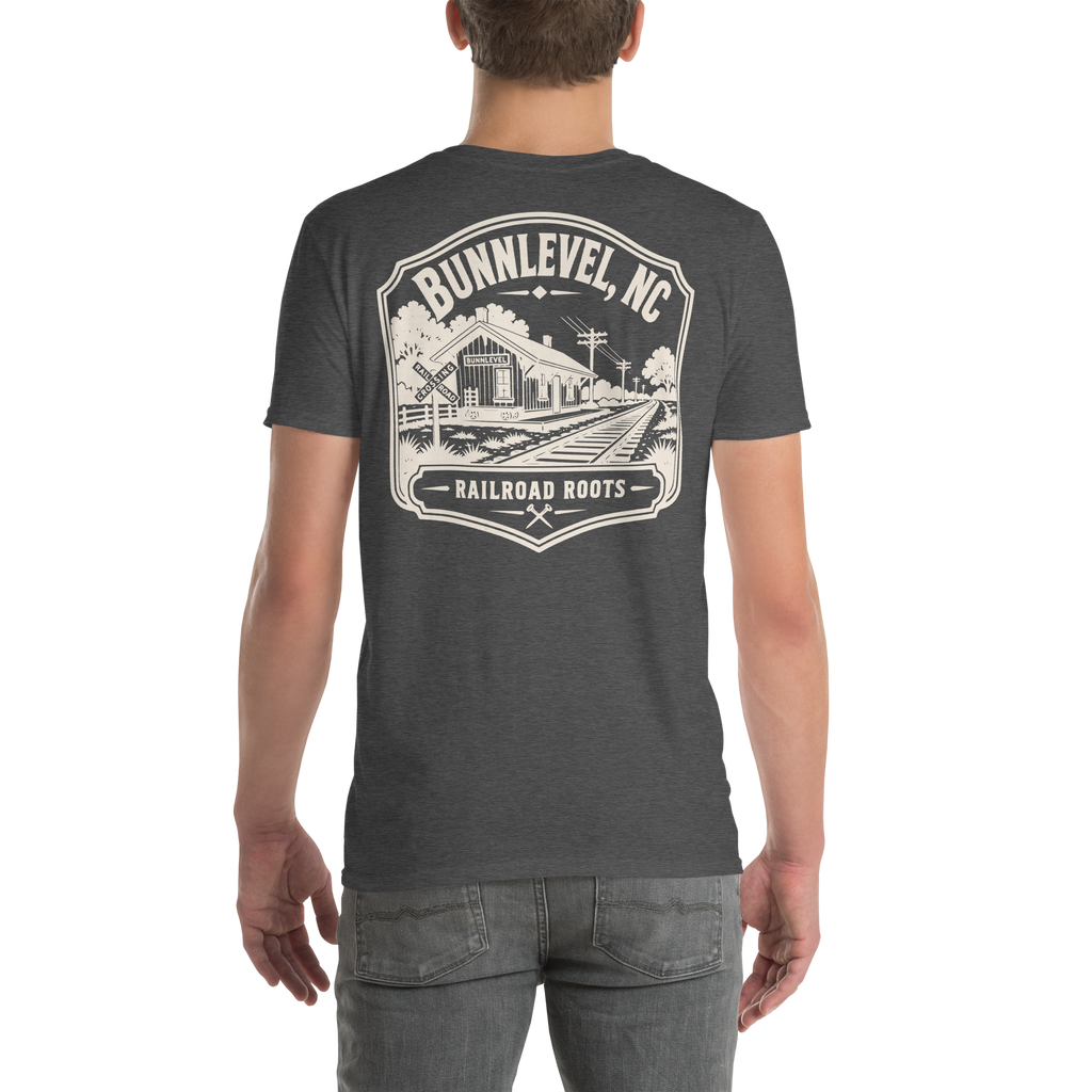 Bunnlevel, NC - Railroad Town - Unisex T-Shirt