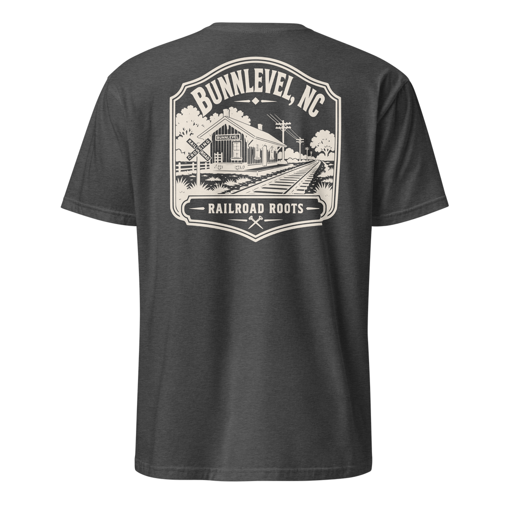 Bunnlevel, NC - Railroad Town - Unisex T-Shirt
