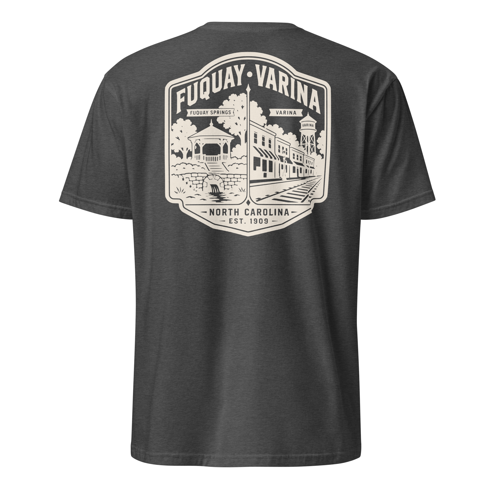 Fuquay-Varina, NC - Two Towns - Unisex T-Shirt