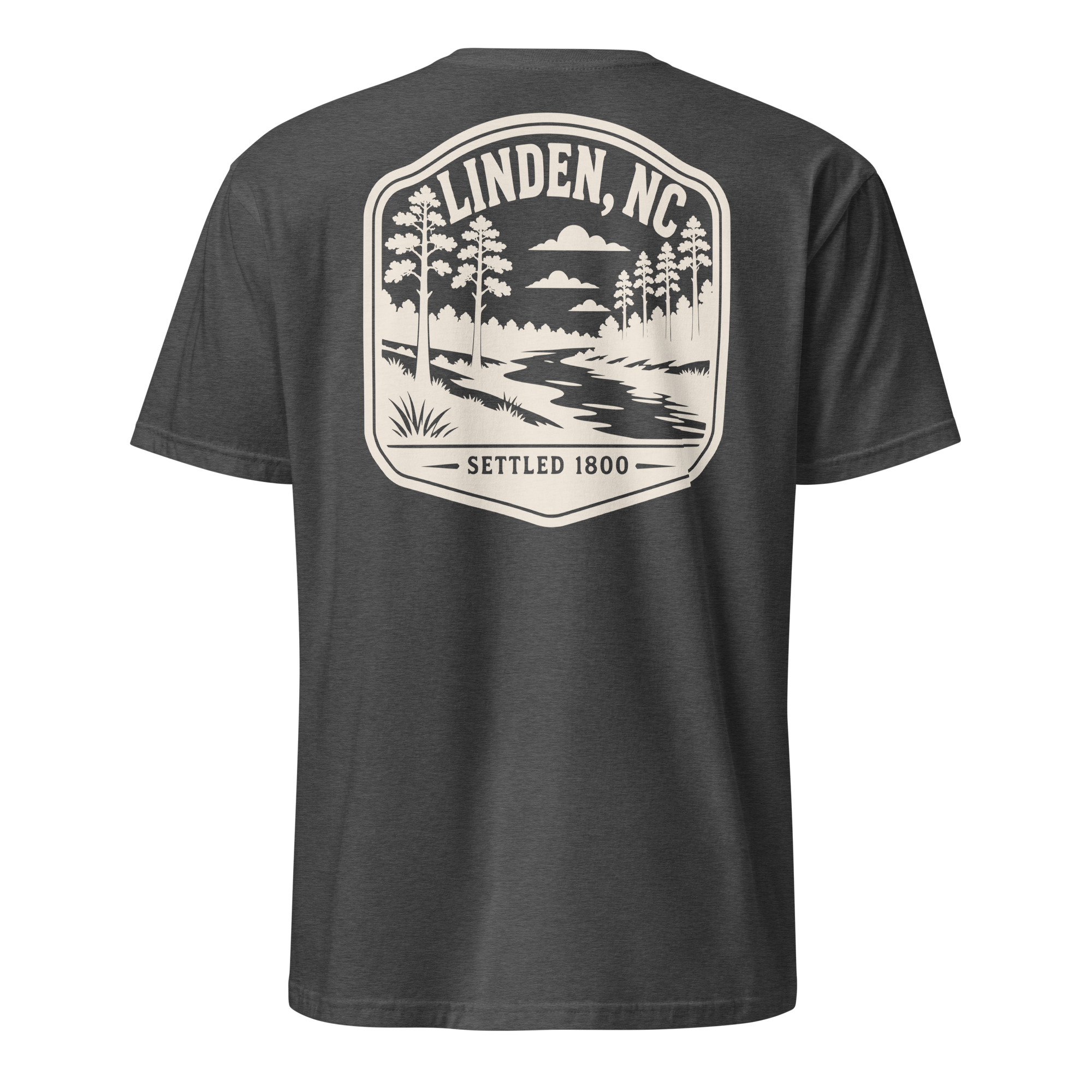 Linden, NC - Little River - Unisex T-Shirt