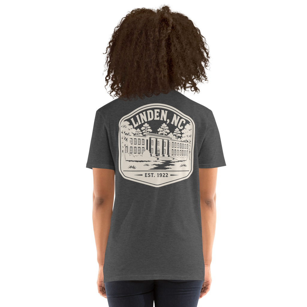 Linden, NC - Old Linden School - Unisex T-Shirt