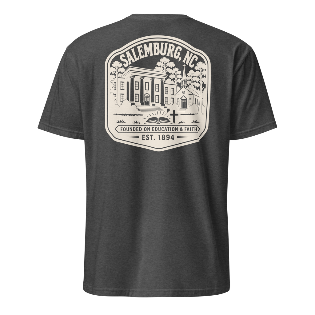Salemburg, NC - Faith & Education - Unisex T-Shirt