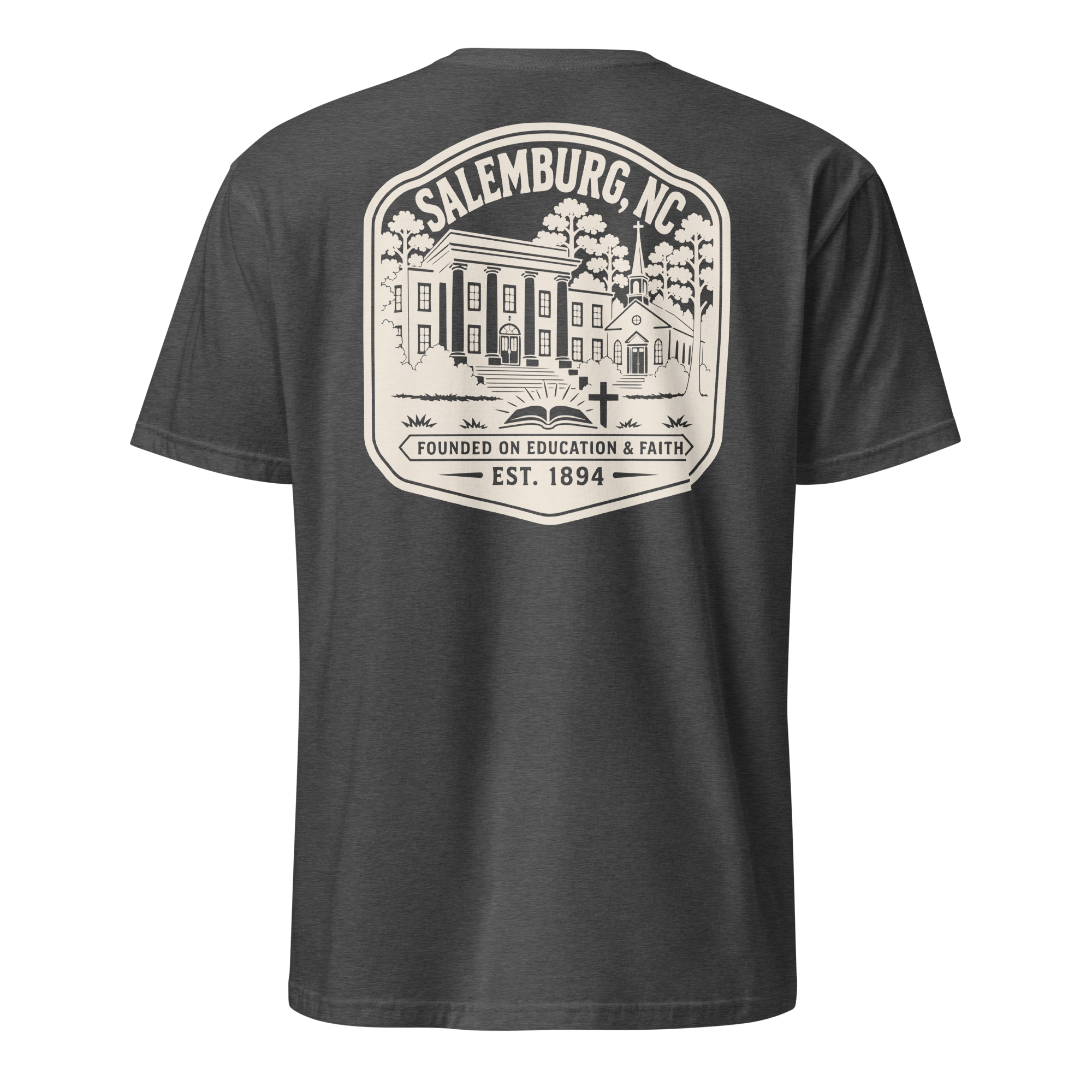 Salemburg, NC - Faith & Education - Unisex T-Shirt