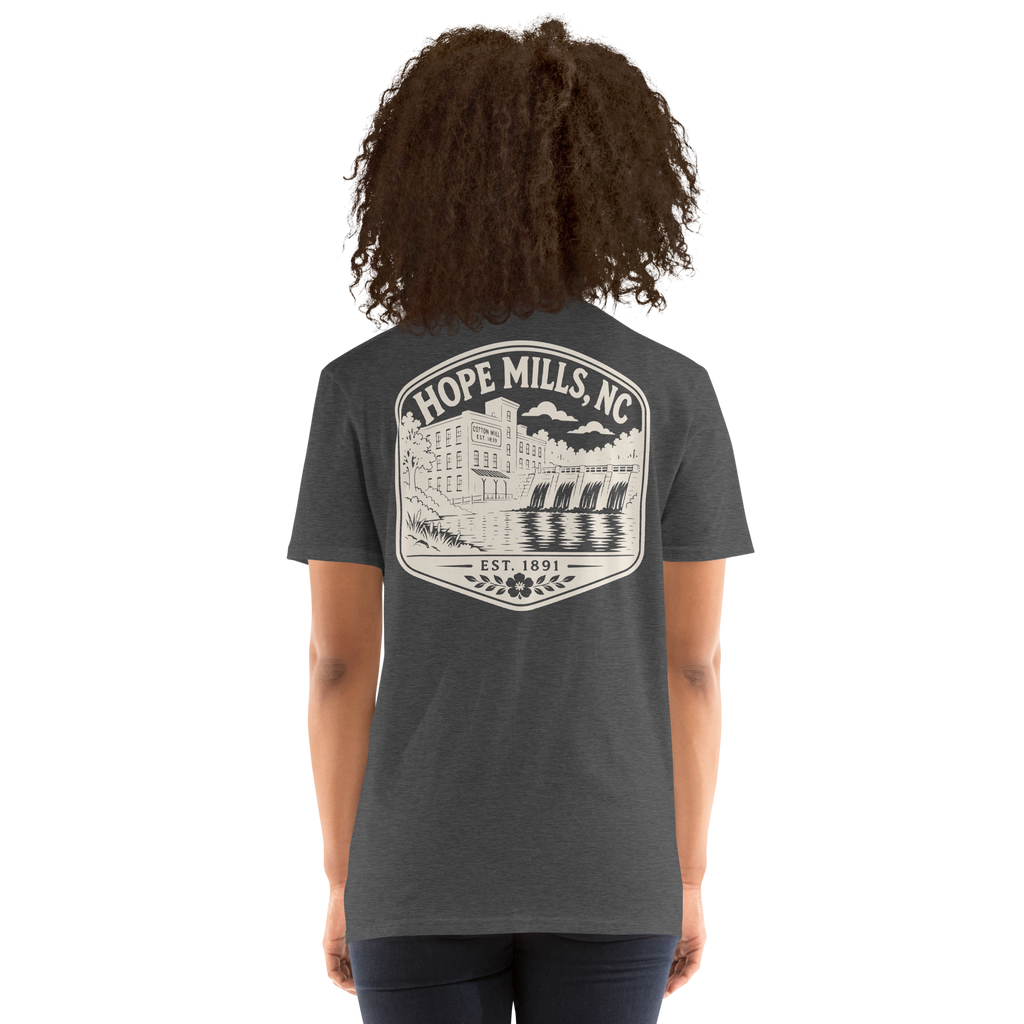 Hope Mills, NC - The Old Mill - Unisex T-Shirt