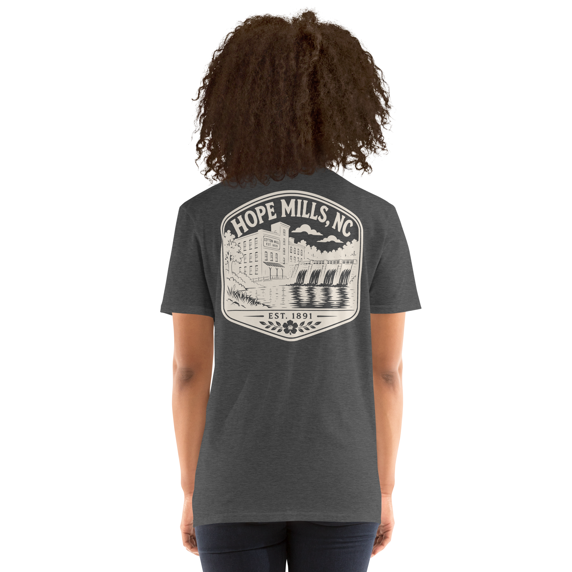 Hope Mills, NC - The Old Mill - Unisex T-Shirt
