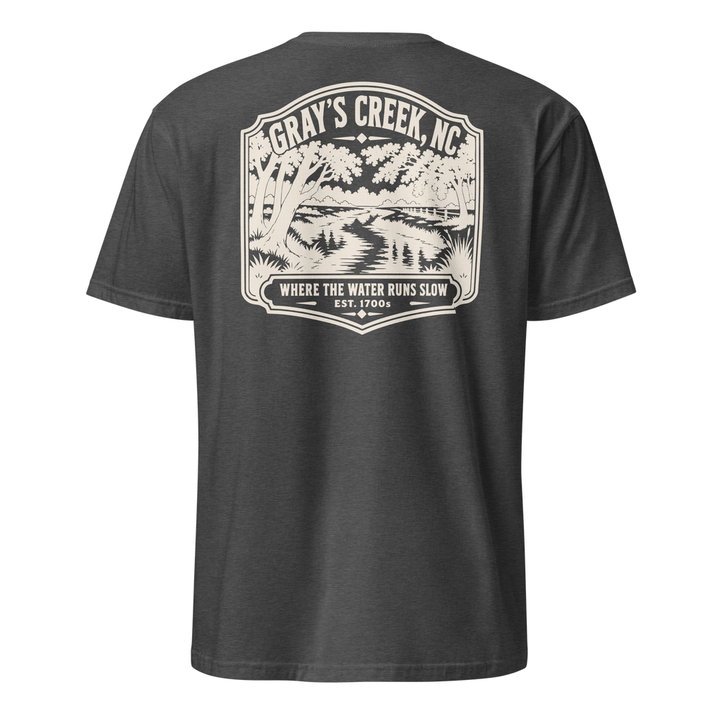 Gray's Creek, NC - The Creek - Unisex T-Shirt