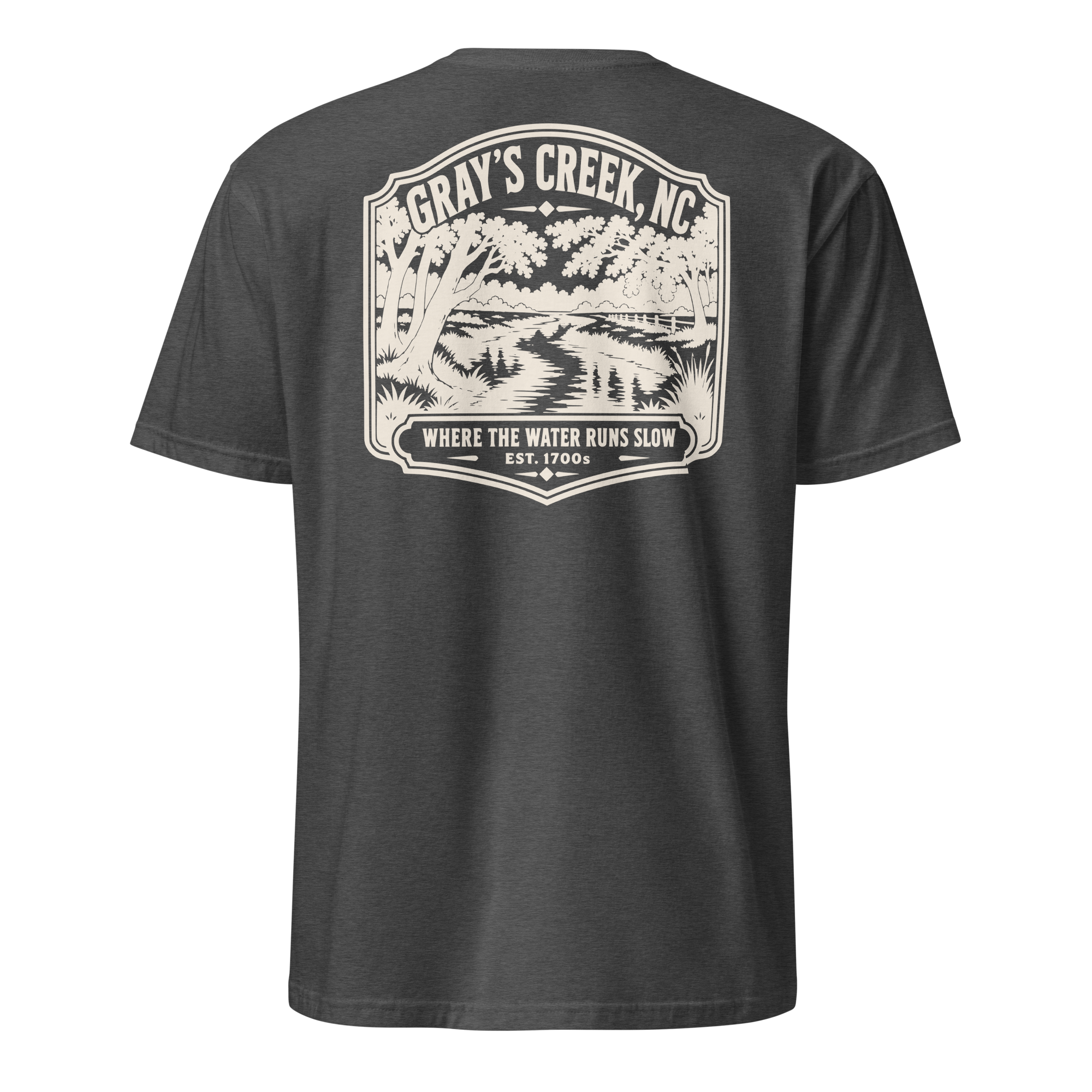 Gray's Creek, NC - The Creek - Unisex T-Shirt