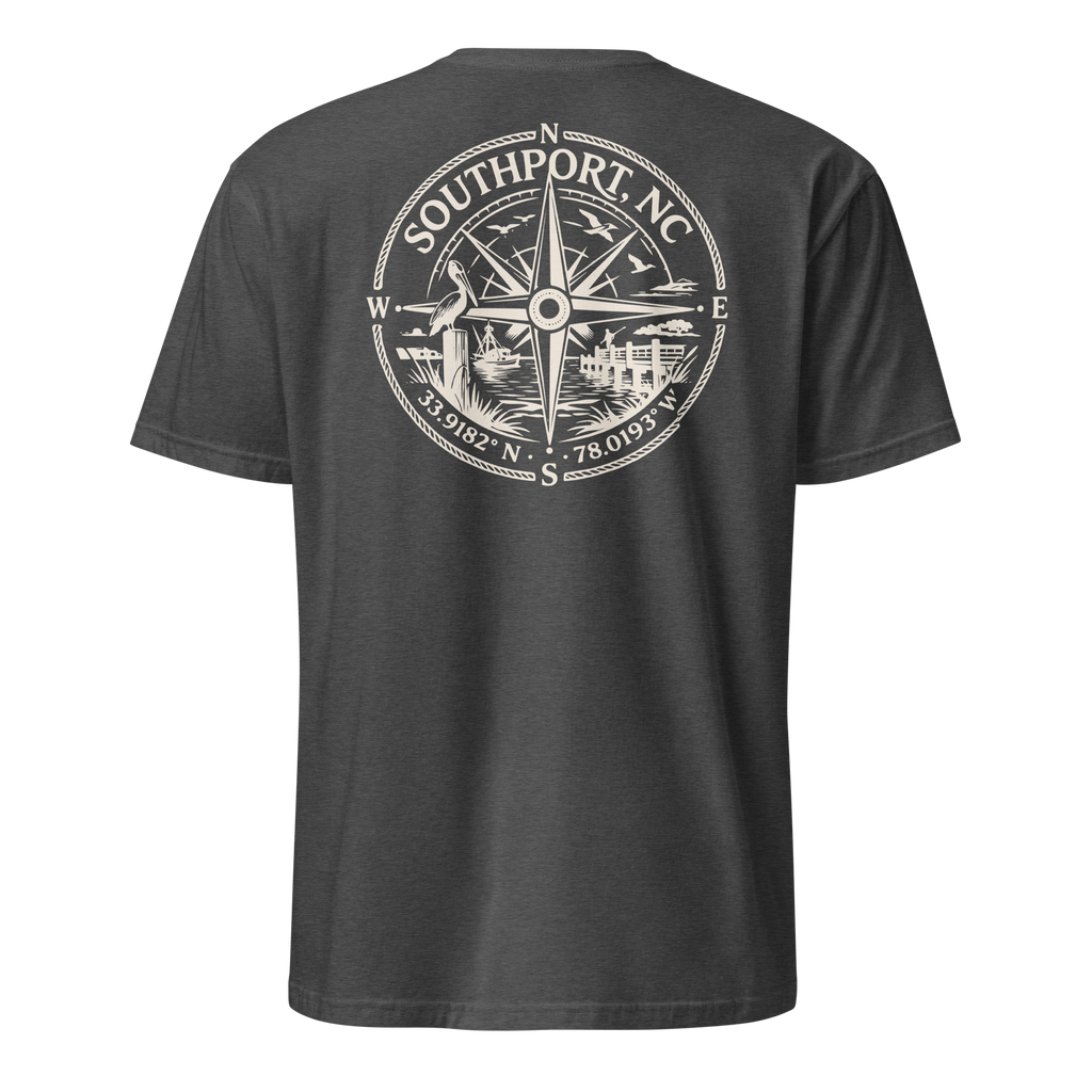 Southport, NC - Compass - Unisex T-Shirt