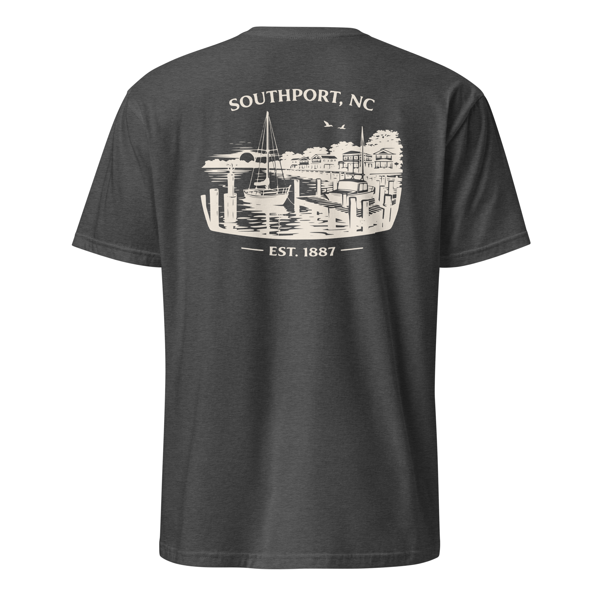 Southport, NC - Waterfront - Unisex T-Shirt