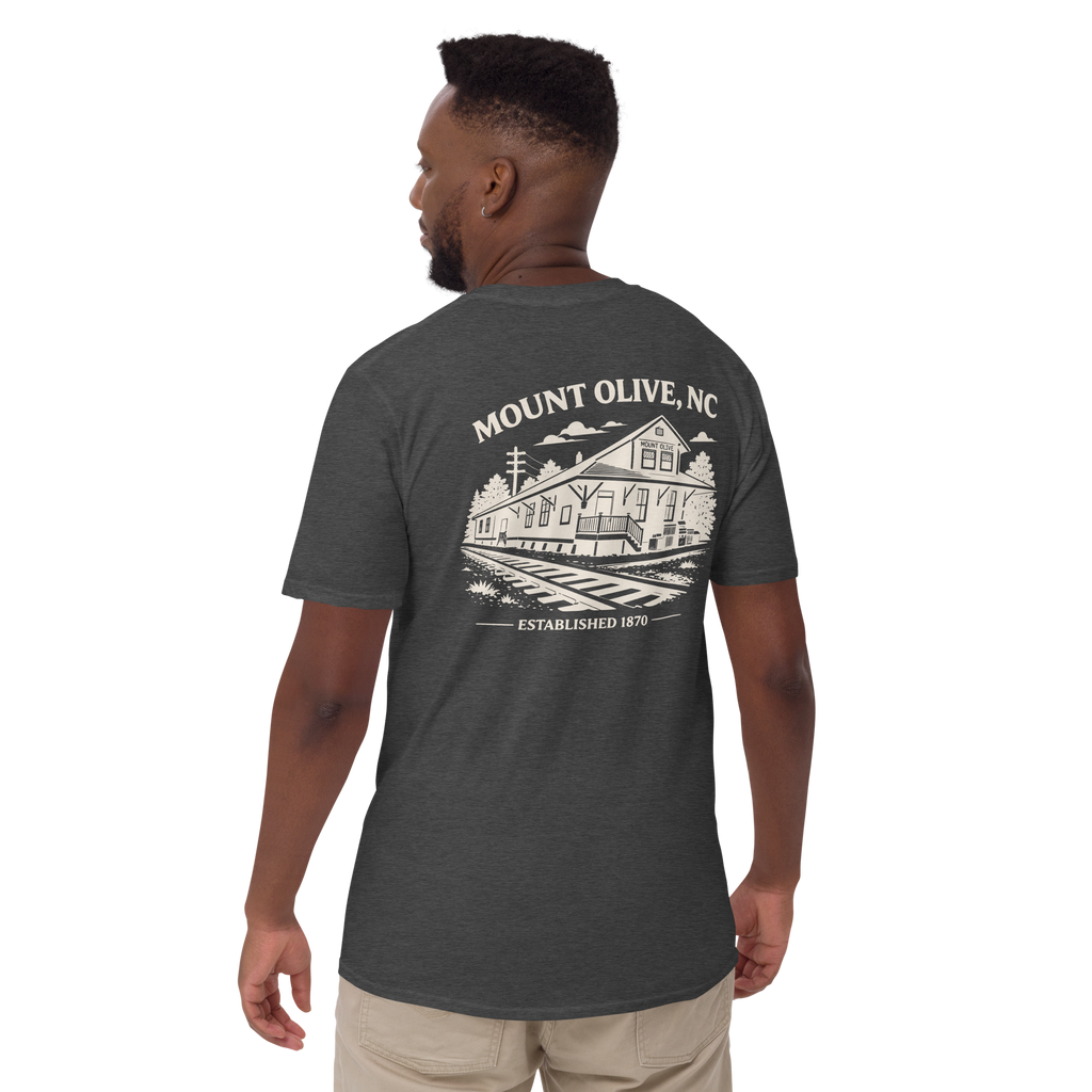 Mount Olive, NC - Train Depot - Unisex T-Shirt