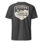 Stedman, NC - Train Depot Badge - Unisex T-Shirt
