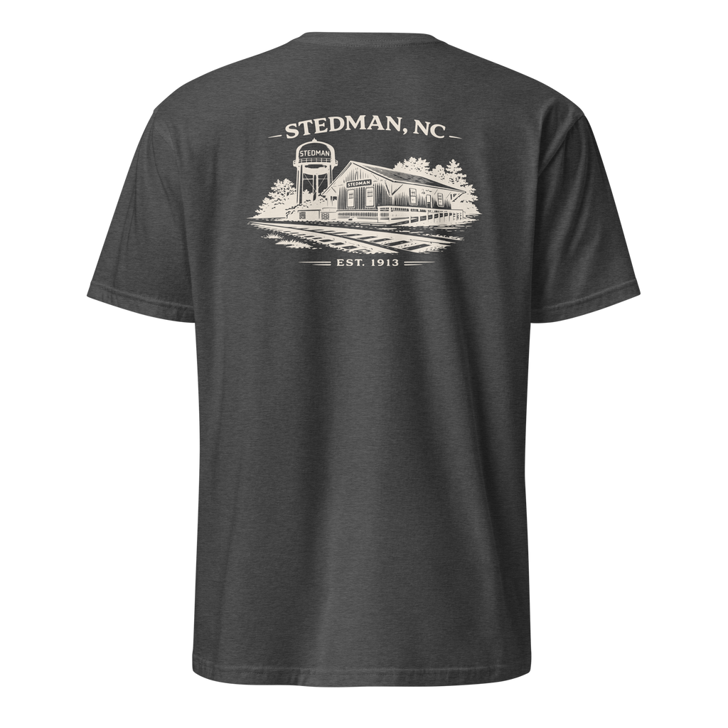 Stedman, NC - Train Depot - Unisex T-Shirt