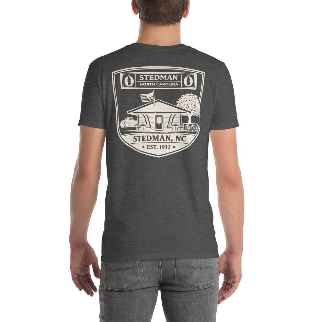 Stedman, NC - Soda Shop Badge - Unisex T-Shirt