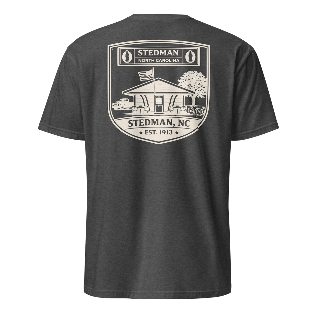 Stedman, NC - Soda Shop Badge - Unisex T-Shirt