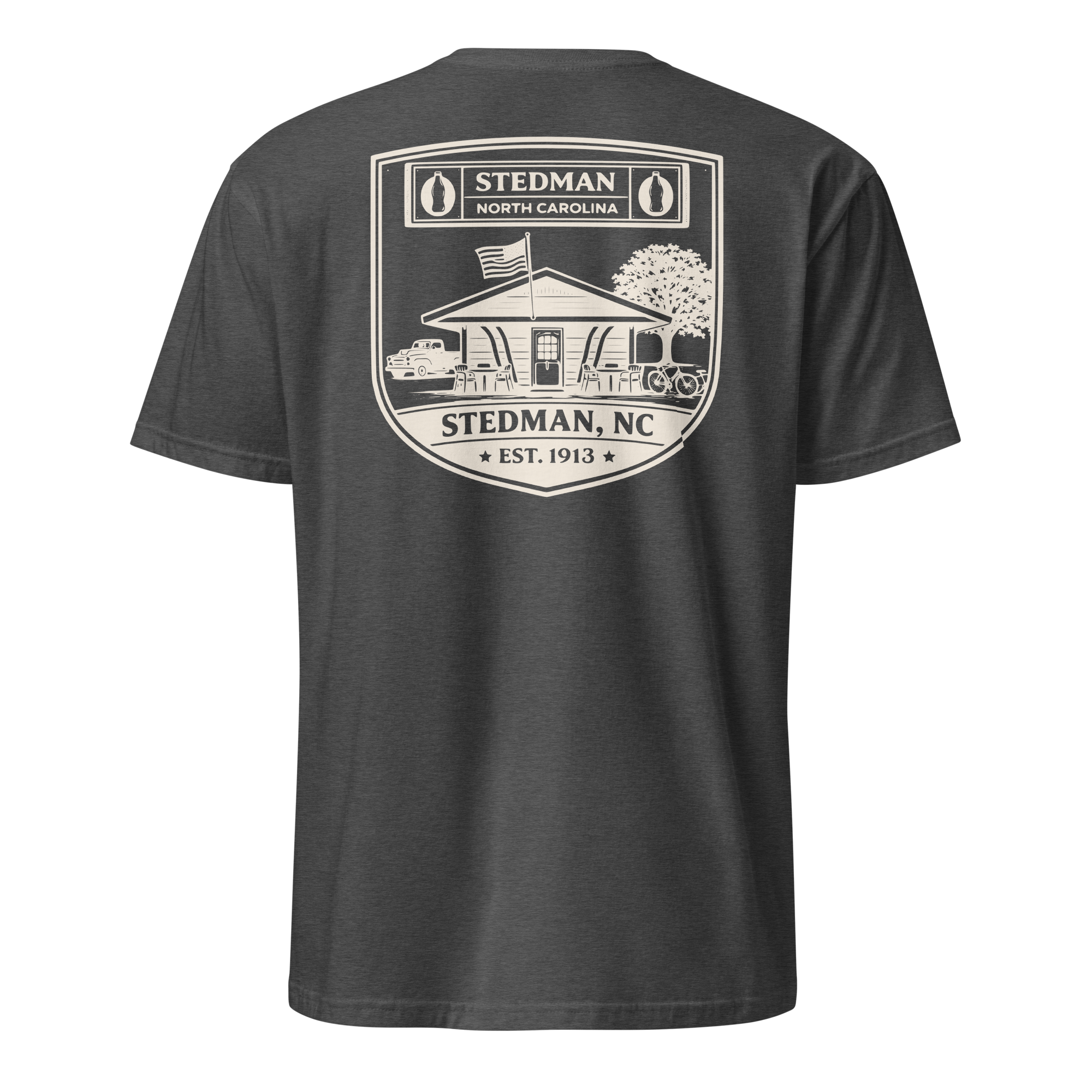 Stedman, NC - Soda Shop Badge - Unisex T-Shirt
