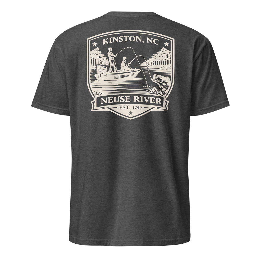Kinston, NC - Neuse River Fishing - Unisex T-Shirt