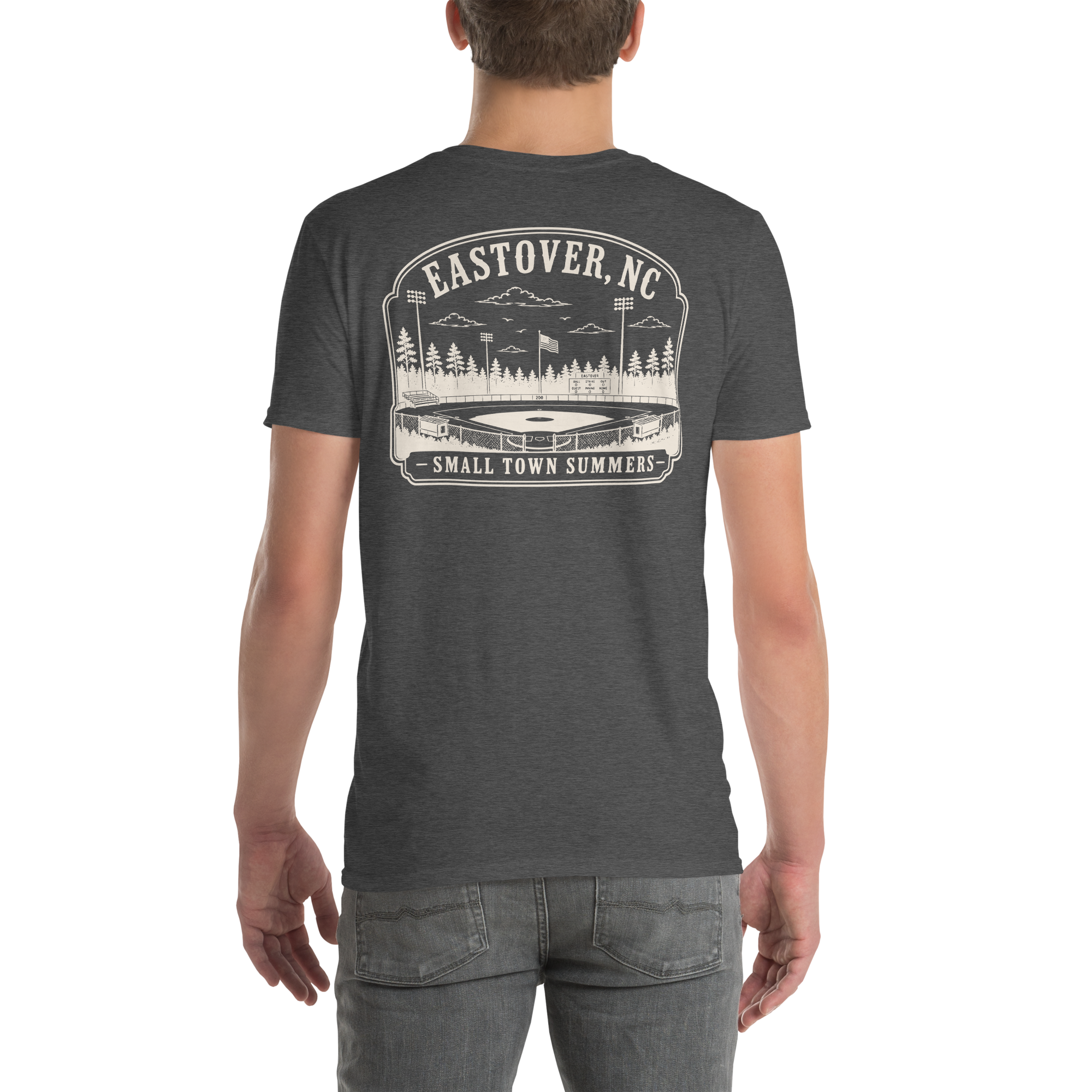 Eastover, NC - Summer at the Ballpark - Unisex T-Shirt