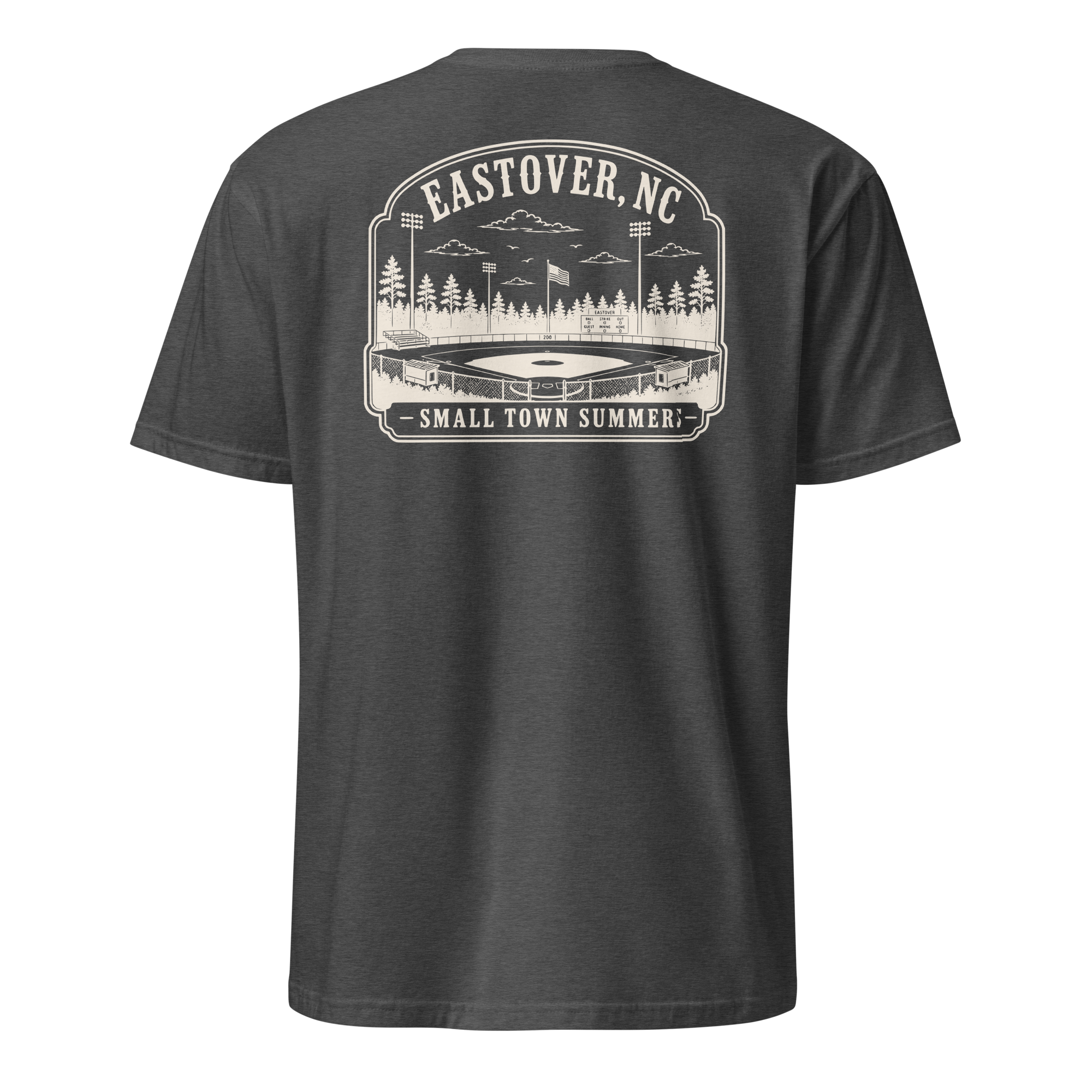 Eastover, NC - Summer at the Ballpark - Unisex T-Shirt
