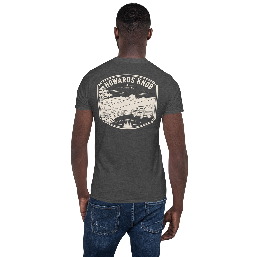 Boone, NC - Howard's Knob - Unisex T-Shirt