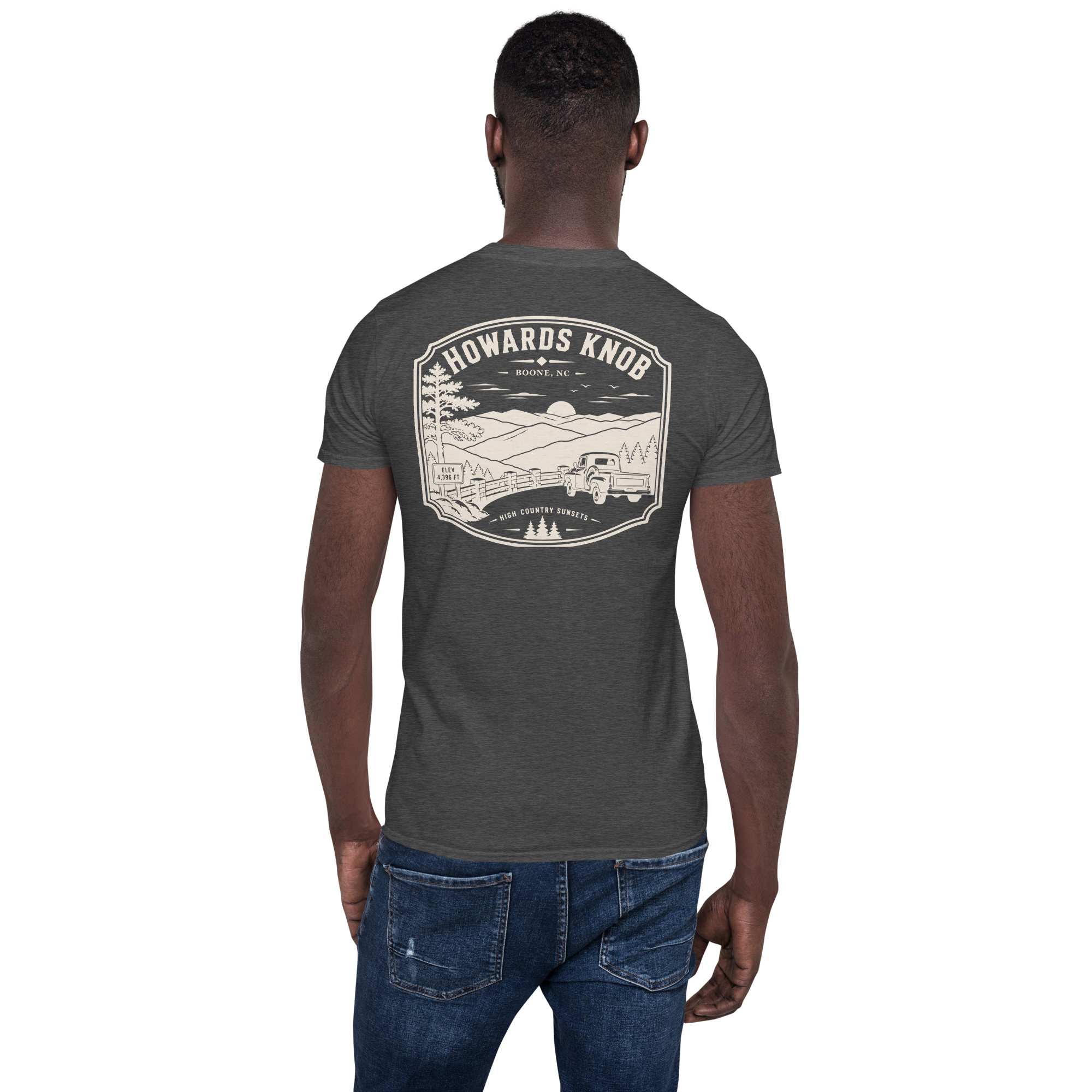 Boone, NC - Howard's Knob - Unisex T-Shirt