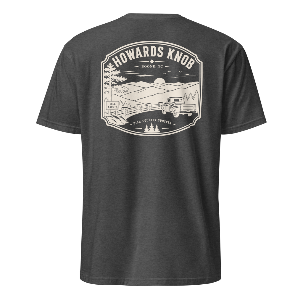 Boone, NC - Howard's Knob - Unisex T-Shirt