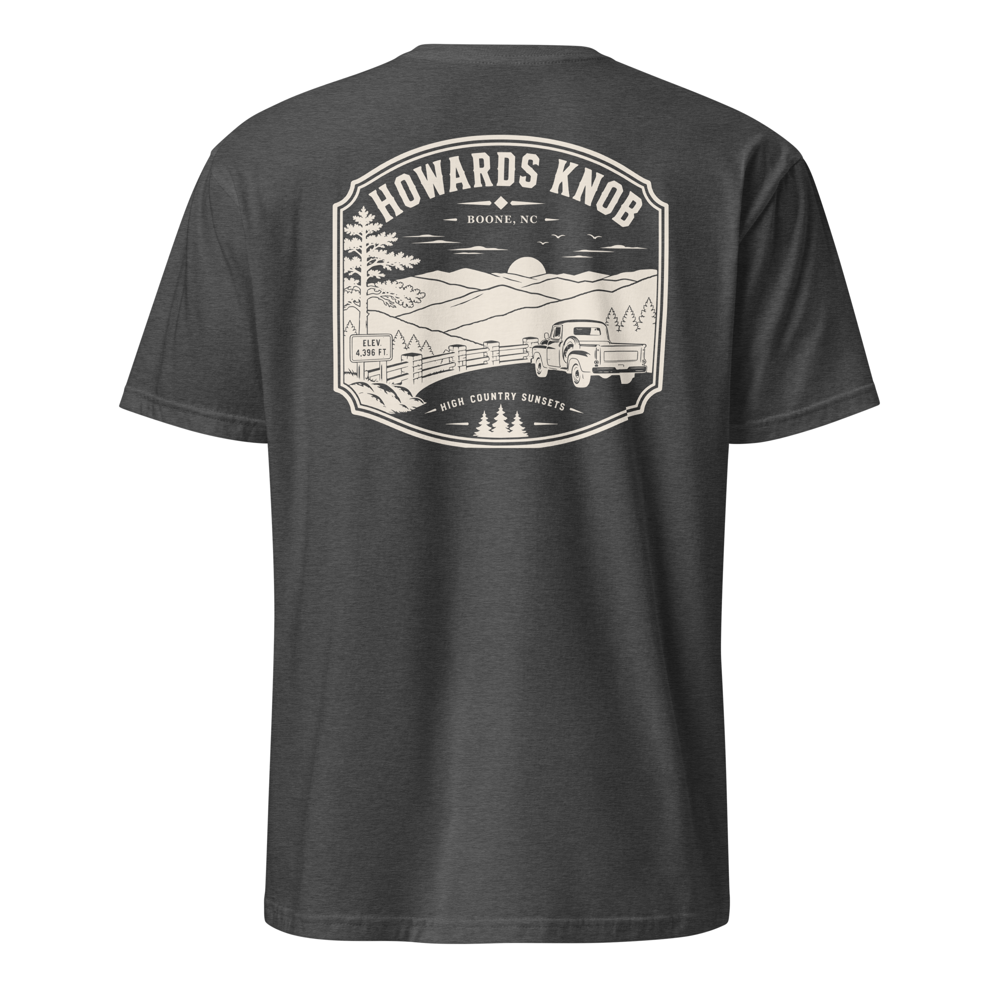 Boone, NC - Howard's Knob - Unisex T-Shirt