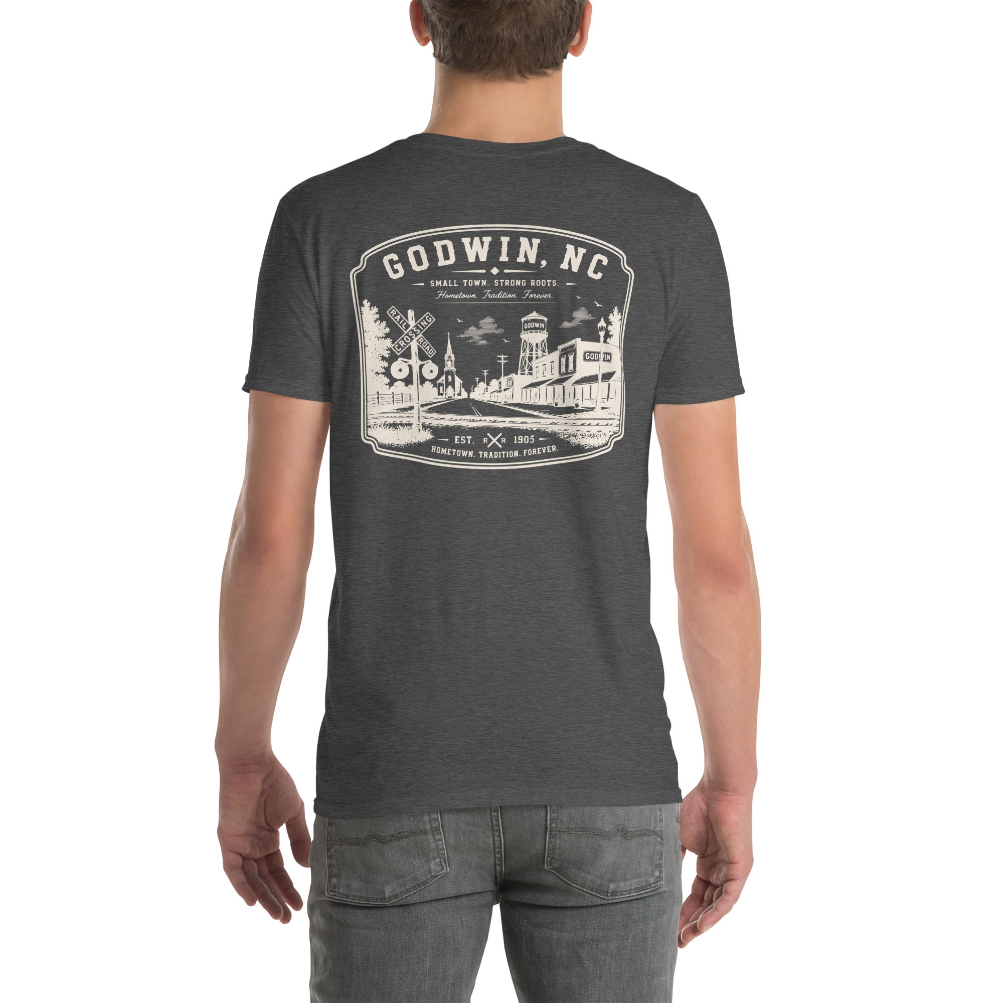 Godwin, NC - Small Town Roots - Unisex T-Shirt