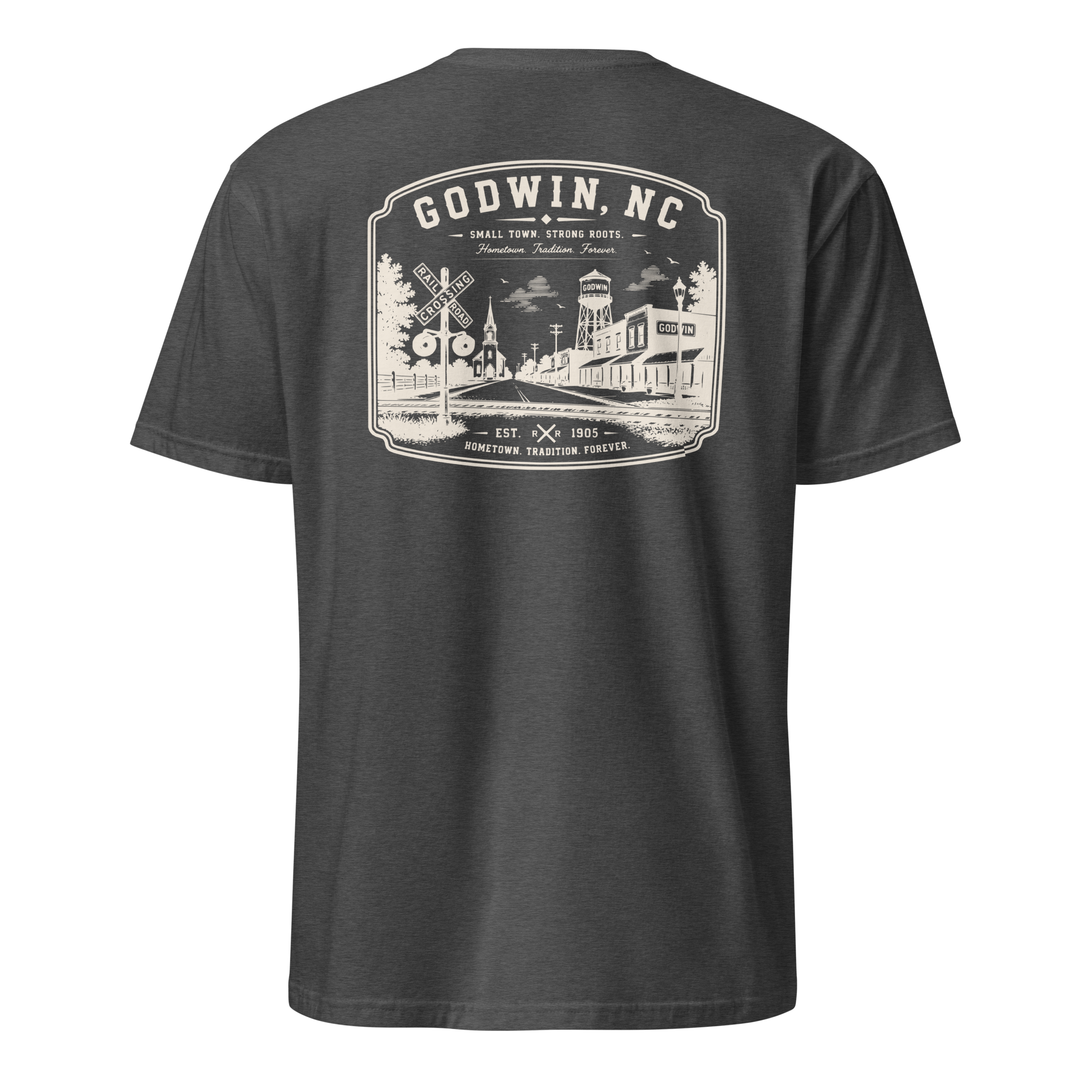 Godwin, NC - Small Town Roots - Unisex T-Shirt