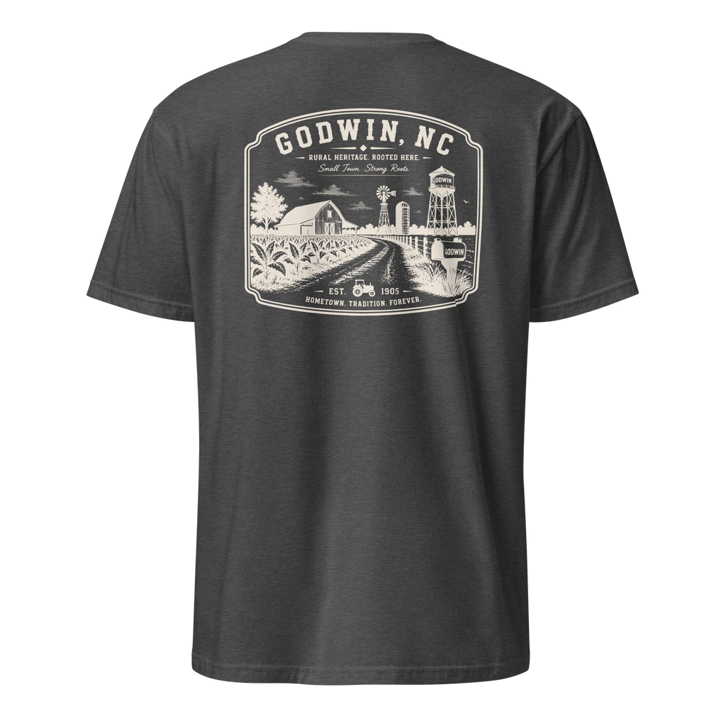Godwin, NC - Farm Roots - Unisex T-Shirt