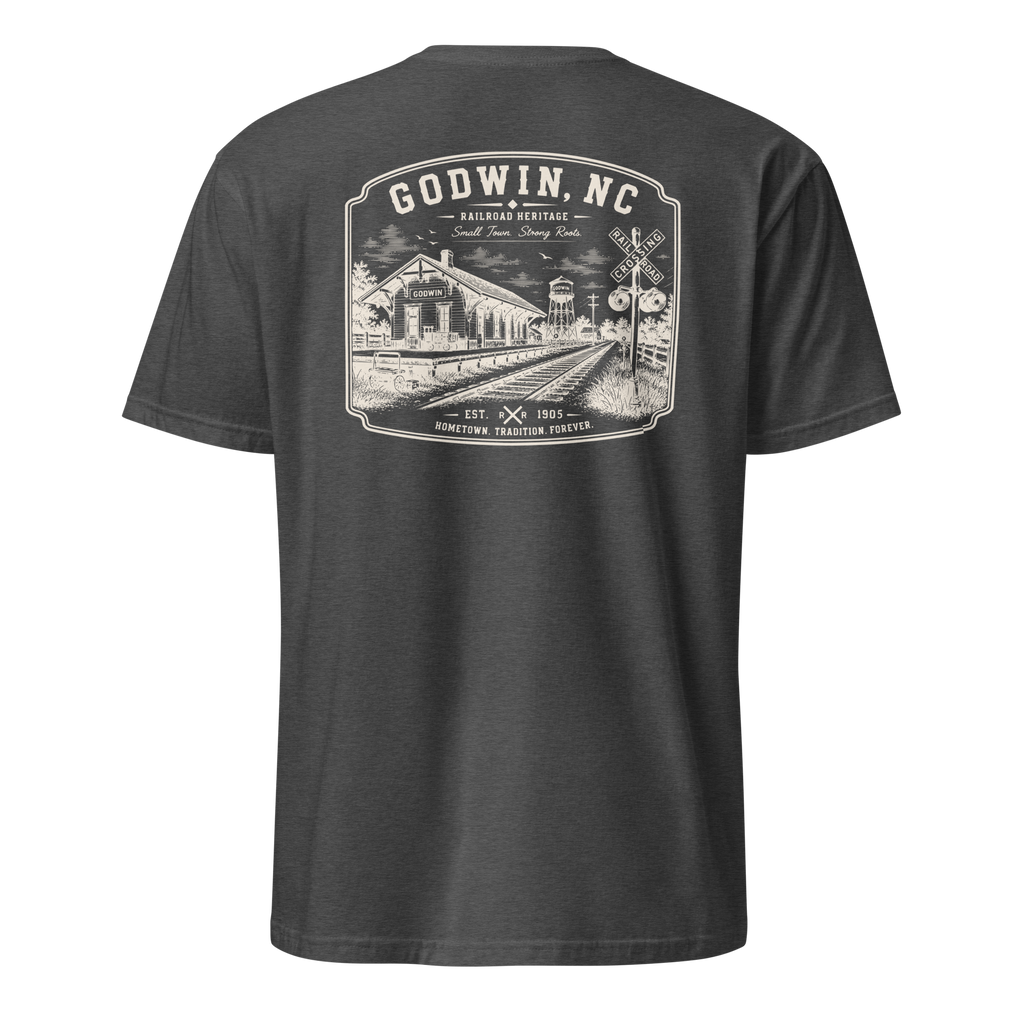 Godwin, NC - Railroad Town - Unisex T-Shirt