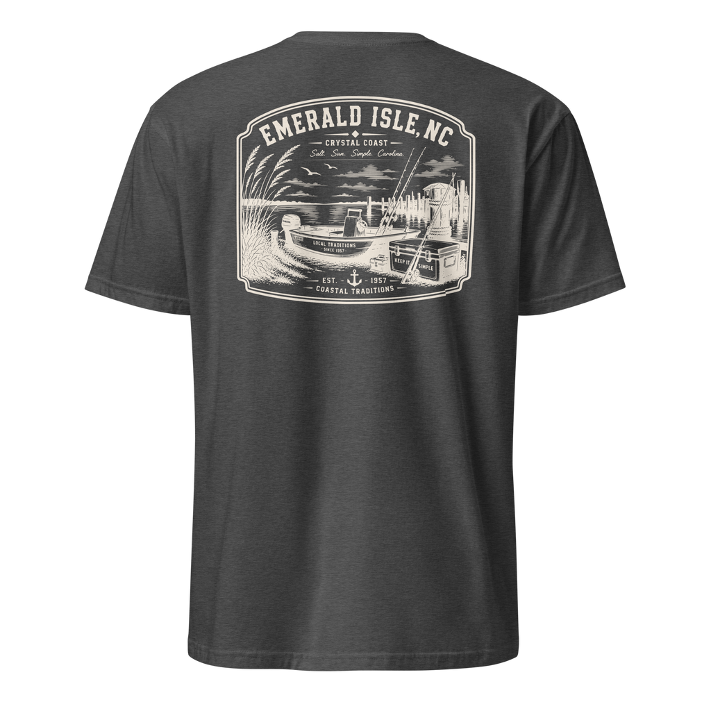 Emerald Isle, NC - Salt. Sun. Simple. - Unisex T-Shirt
