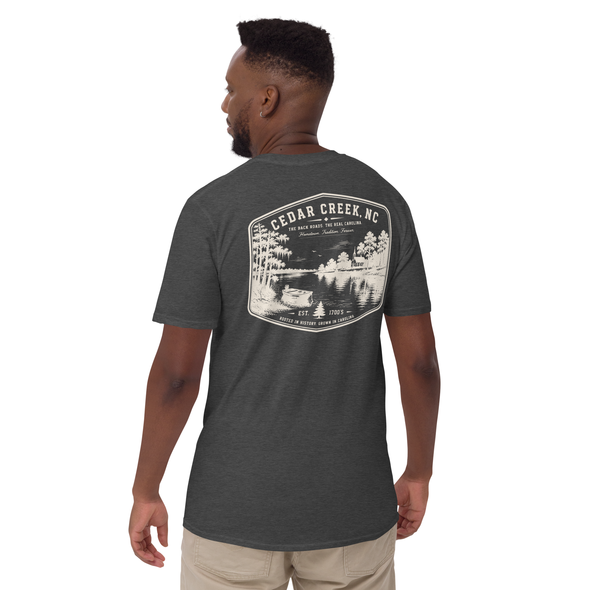 Cedar Creek, NC - The River - Unisex T-Shirt