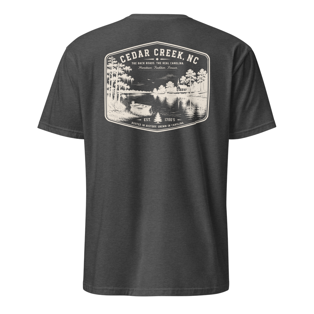 Cedar Creek, NC - The River - Unisex T-Shirt
