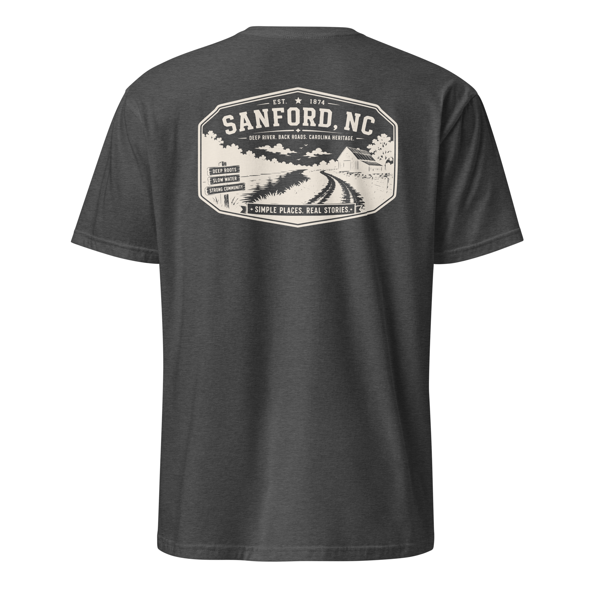 Sanford, NC - Deep River Carolina - Unisex T-Shirt