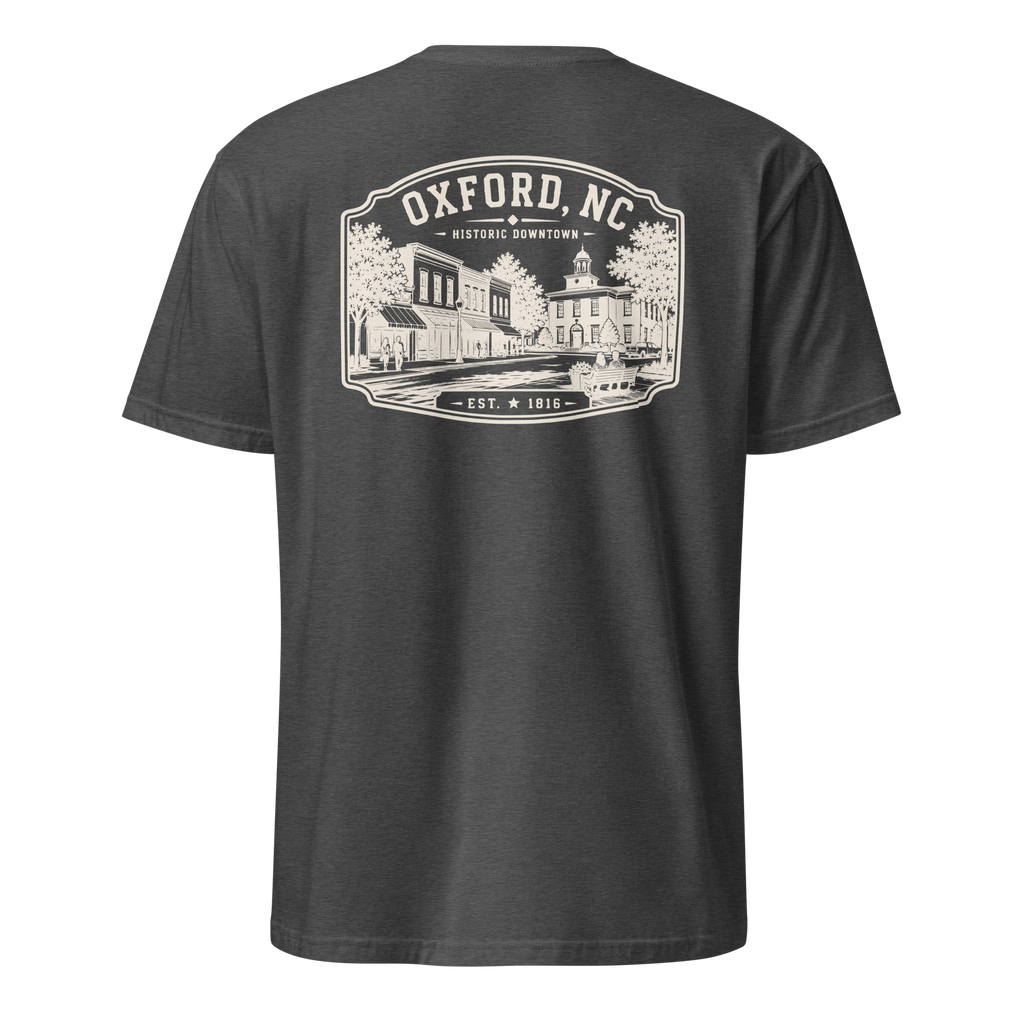 Oxford, NC - Historic Downtown - Unisex T-Shirt