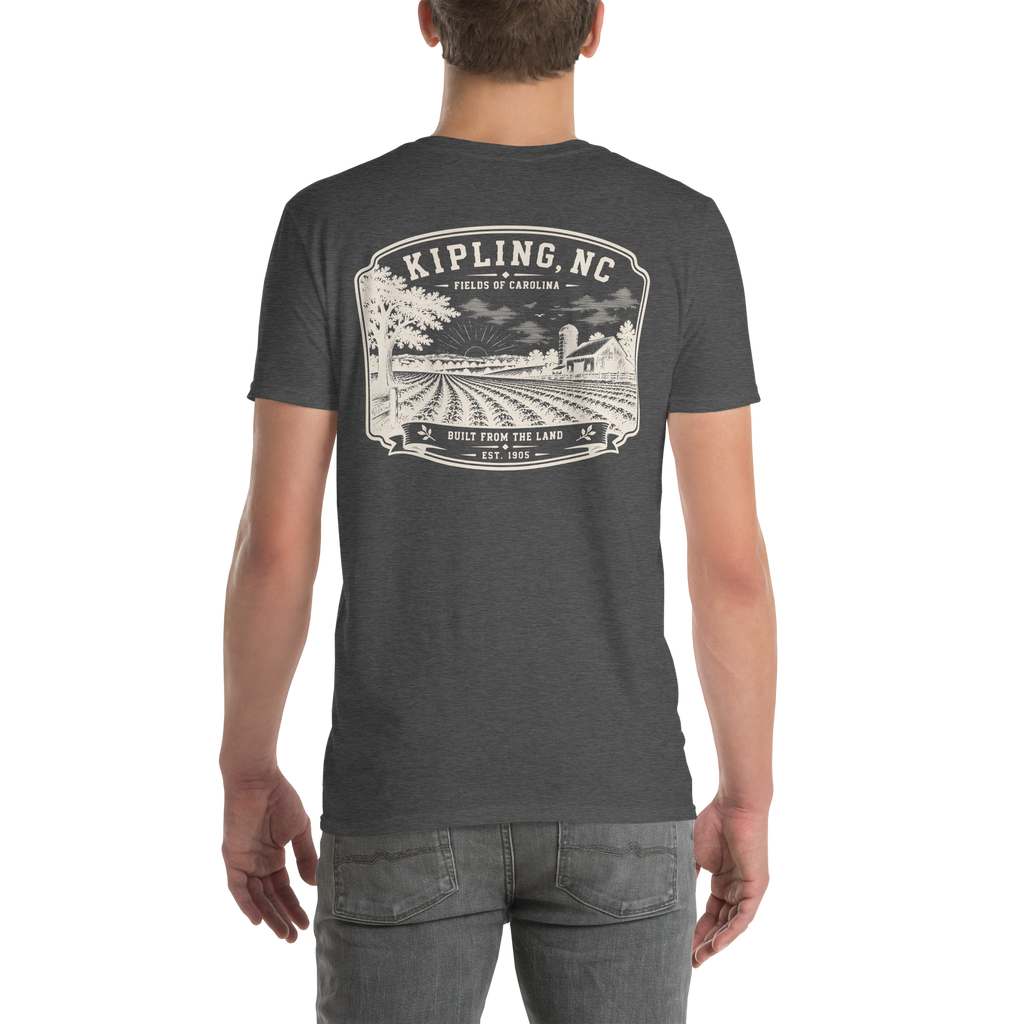 Kipling, NC - Fields of Carolina - Unisex T-Shirt