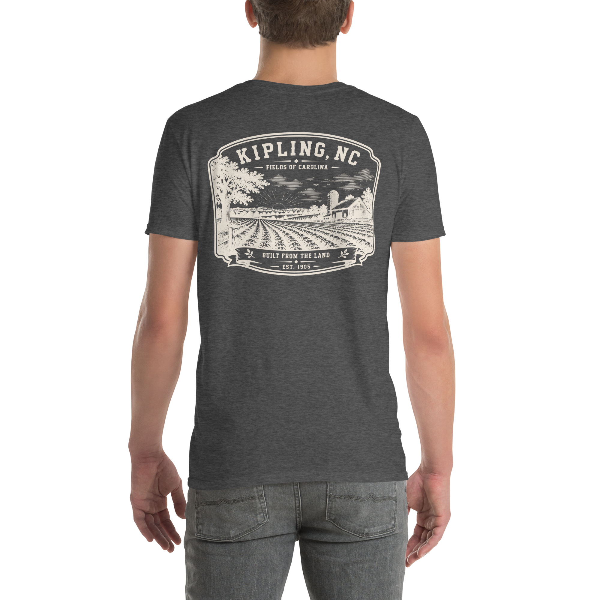Kipling, NC - Fields of Carolina - Unisex T-Shirt