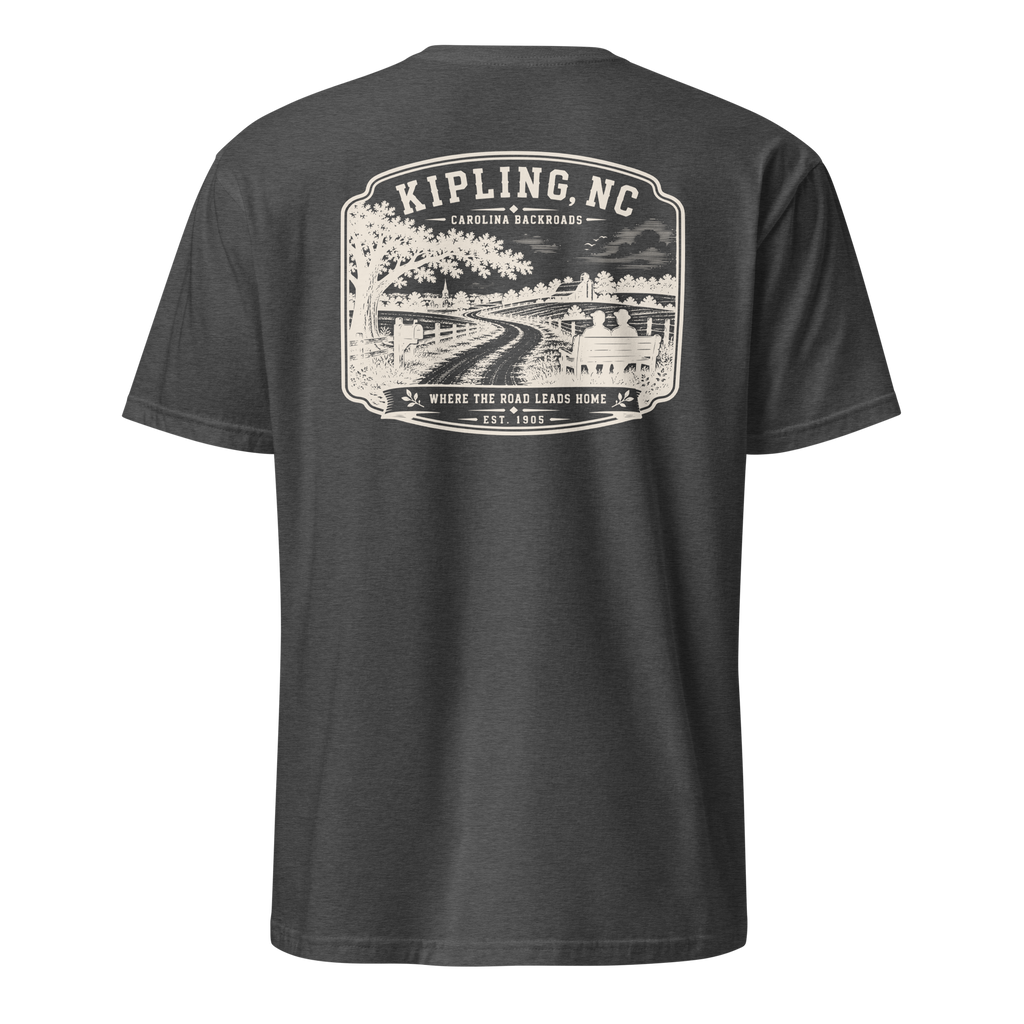 Kipling, NC - The Backroads- Unisex T-Shirt