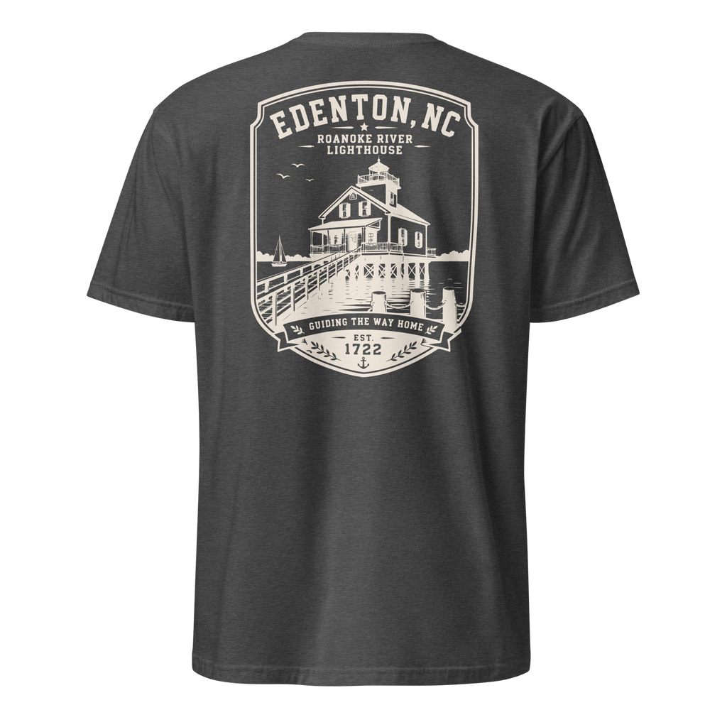Edenton, NC - Roanoke River Lighthouse - Unisex T-Shirt