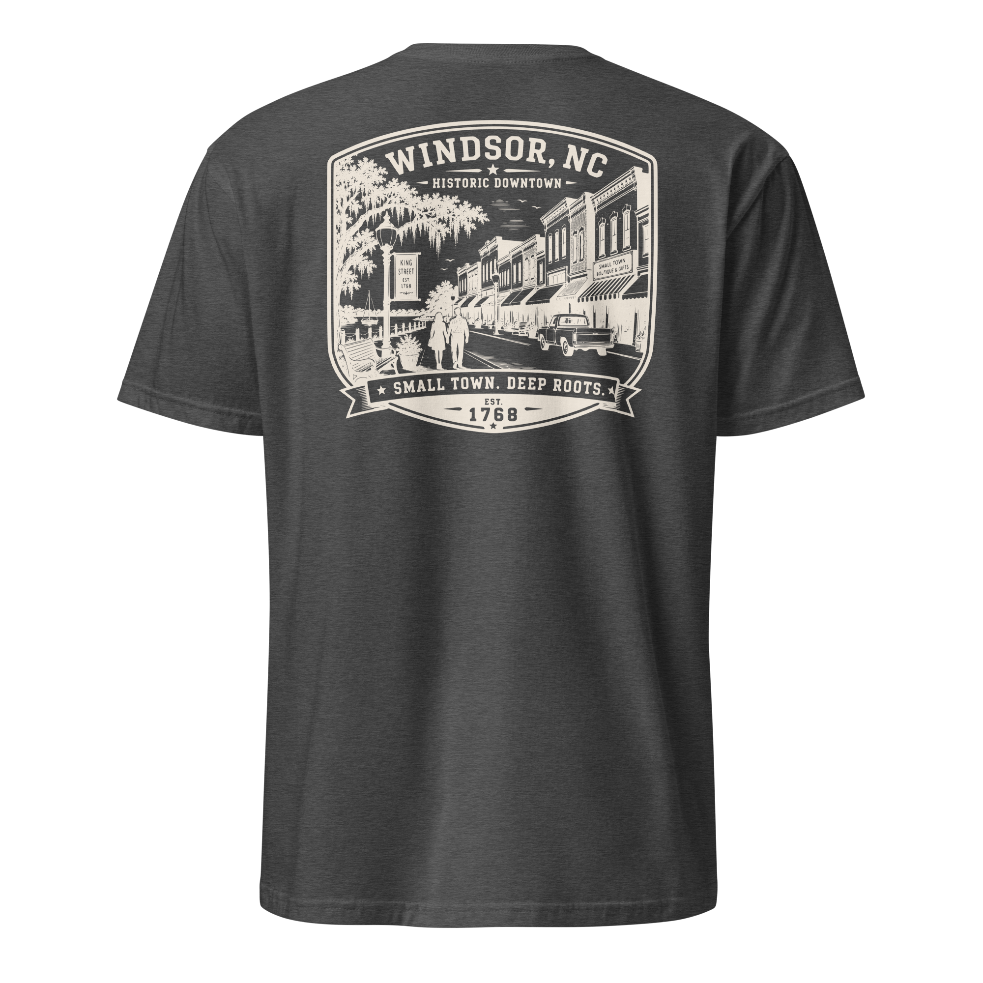 Windsor, NC - Downtown Windsor - Unisex T-Shirt