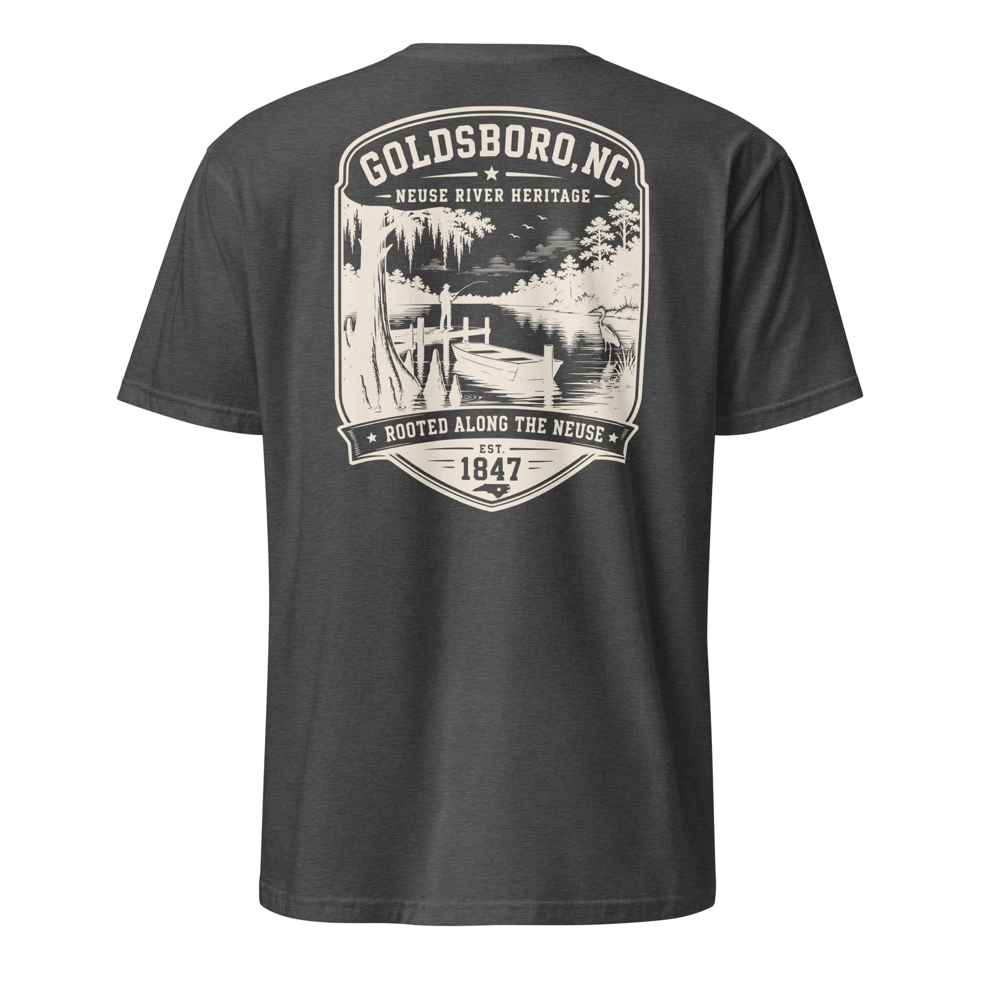 Goldsboro, NC - Rooted Along The Neuse - Unisex T-Shirs