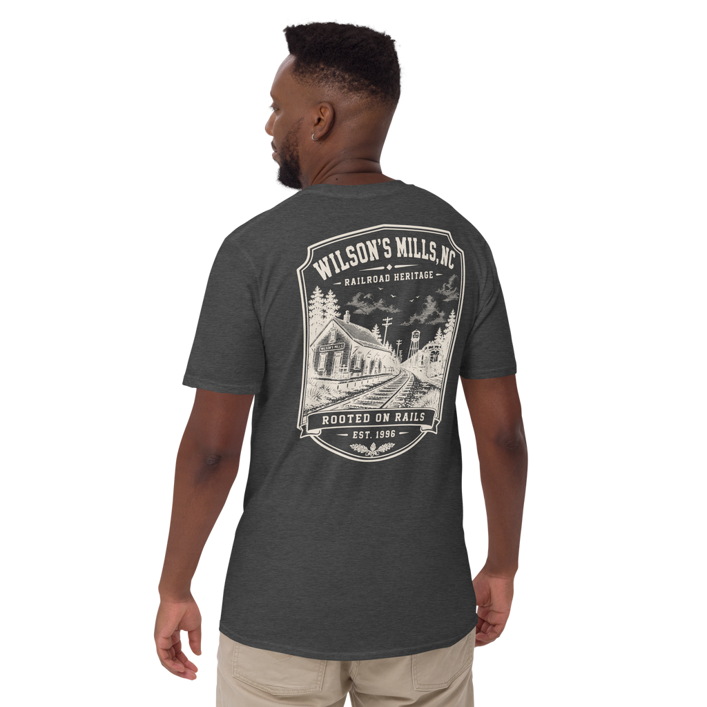 Wilson's Mills - Rooted On Rails - Unisex T-Shirt