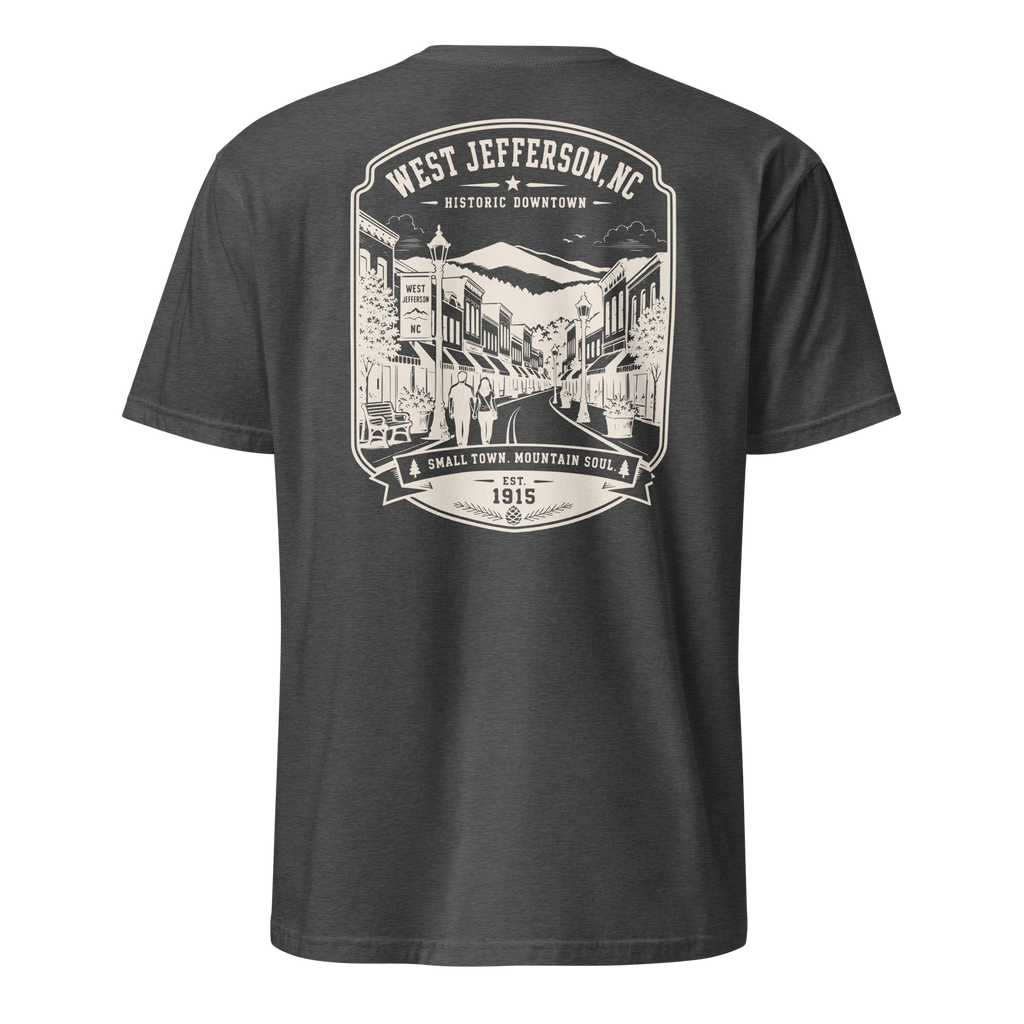 West Jefferson - Historic Downtown - Unisex T-Shirt