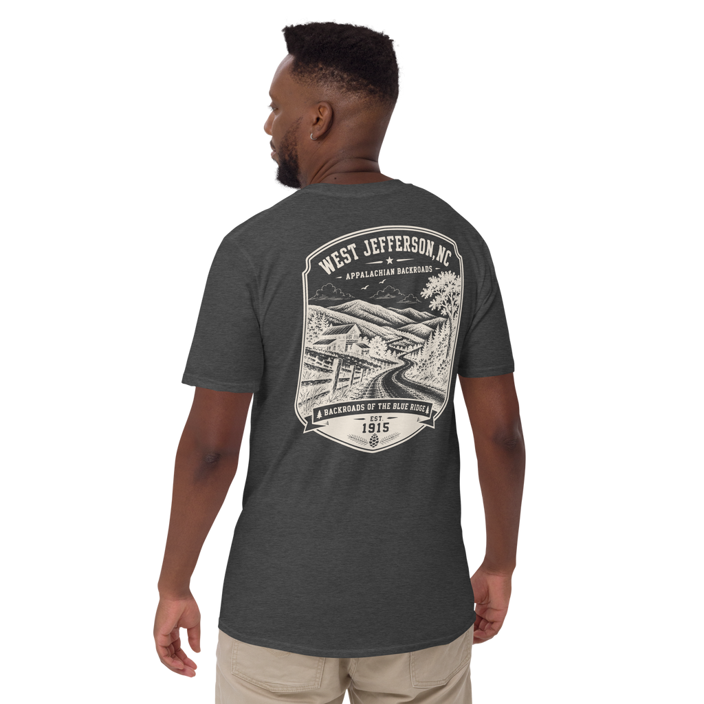 West Jefferson - Appalachian Backroads - Unisex T-Shirt