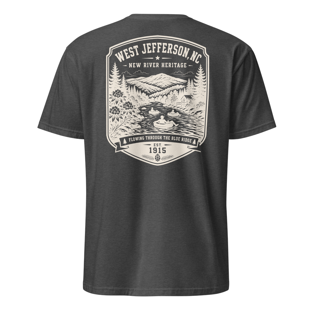 West Jefferson - New River - Unisex T-Shirt