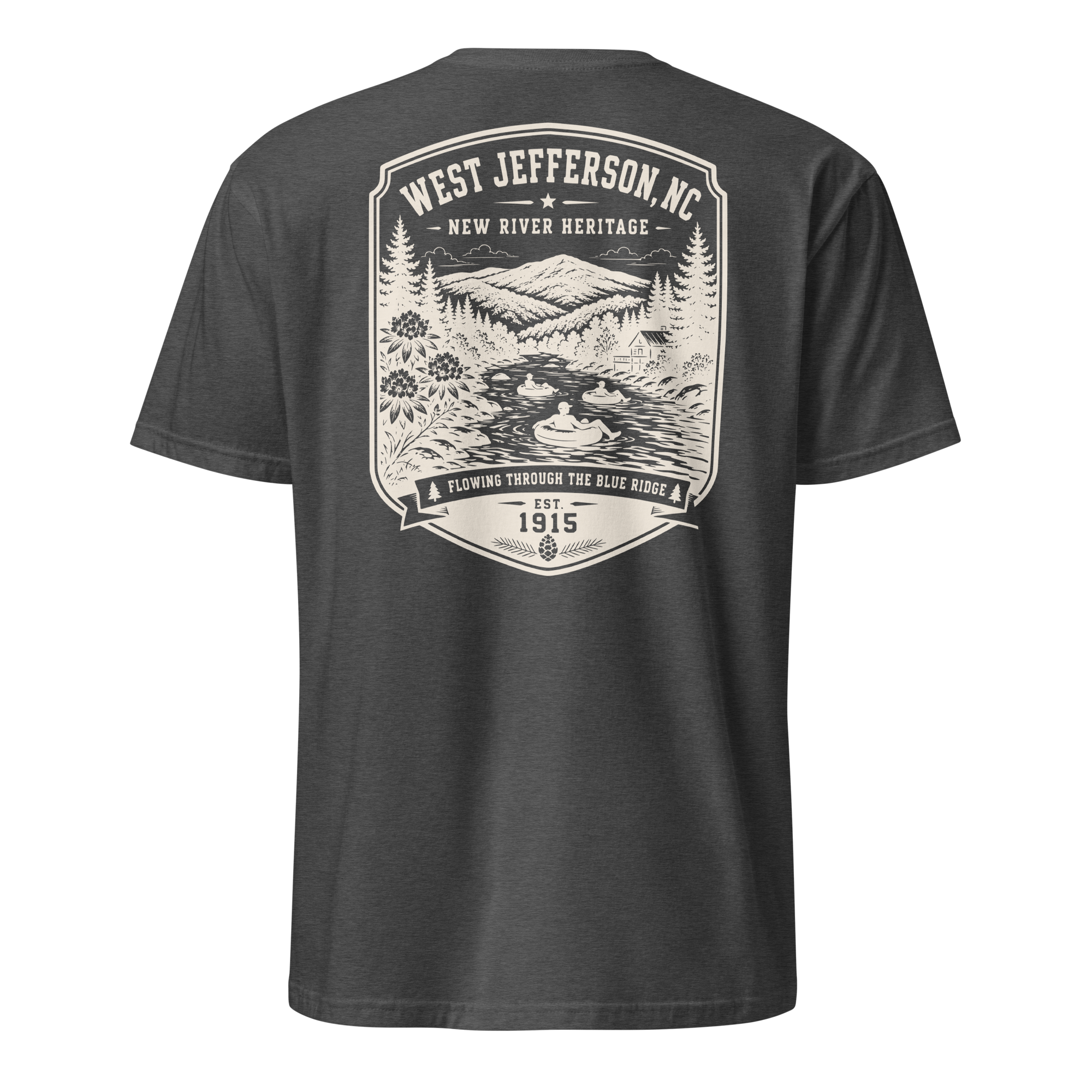 West Jefferson - New River - Unisex T-Shirt